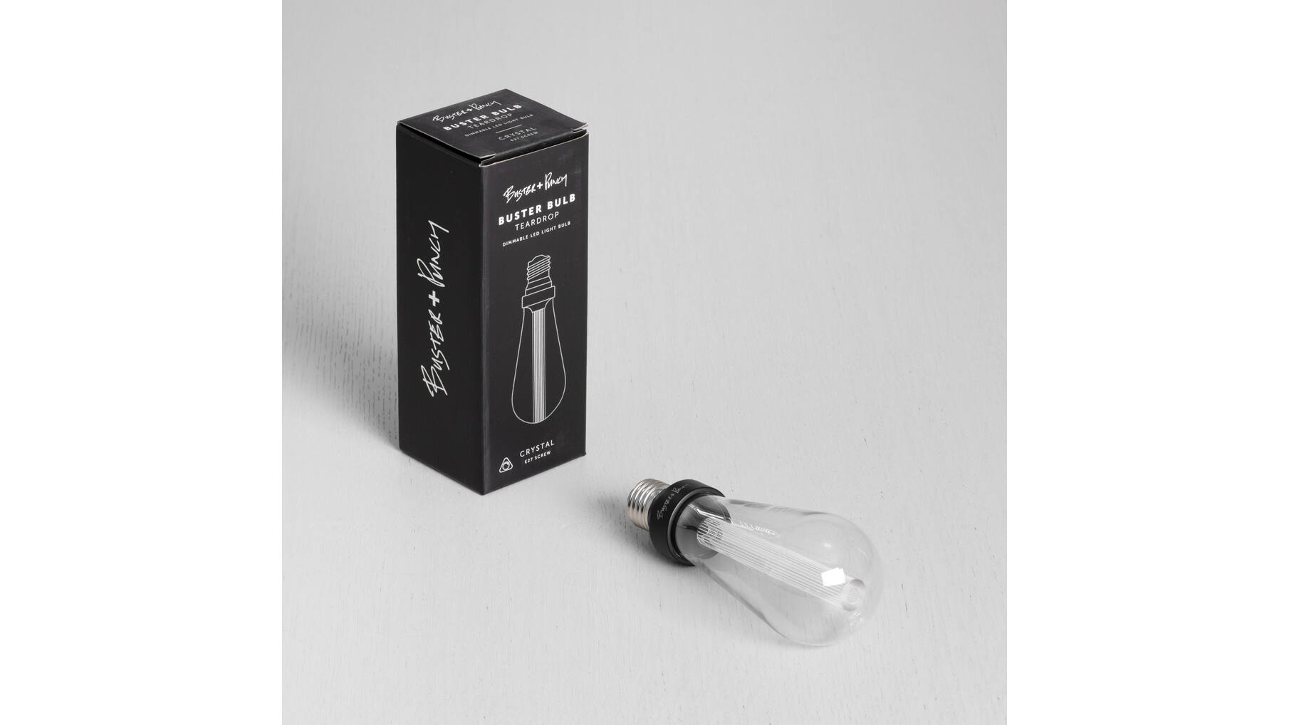 Buster Bulb/Teardrop Non Dimmable - Crystal E27 [L103Sl.N]