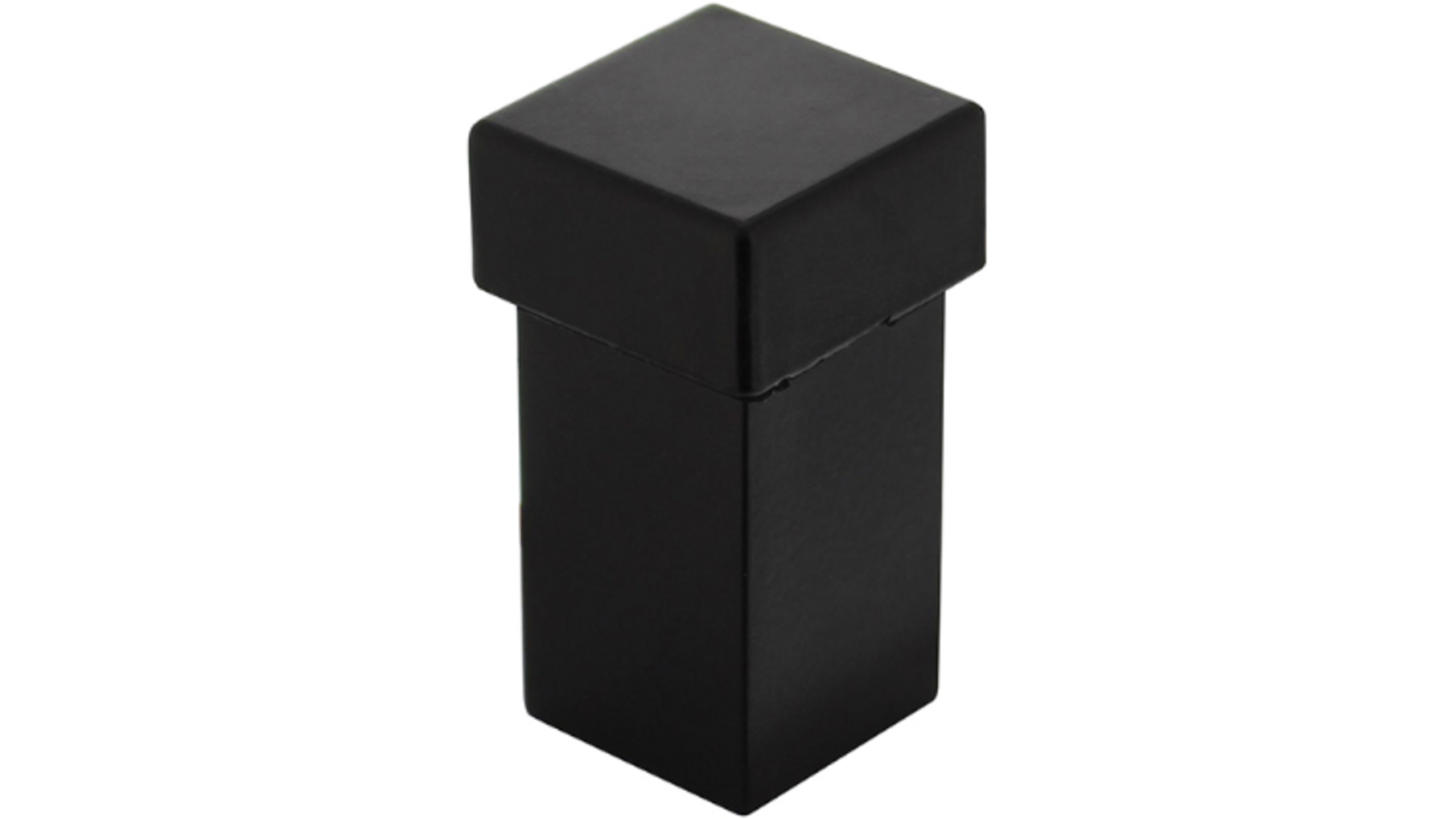 Deurstop Vierkant universeel 56x30x30mm zwart