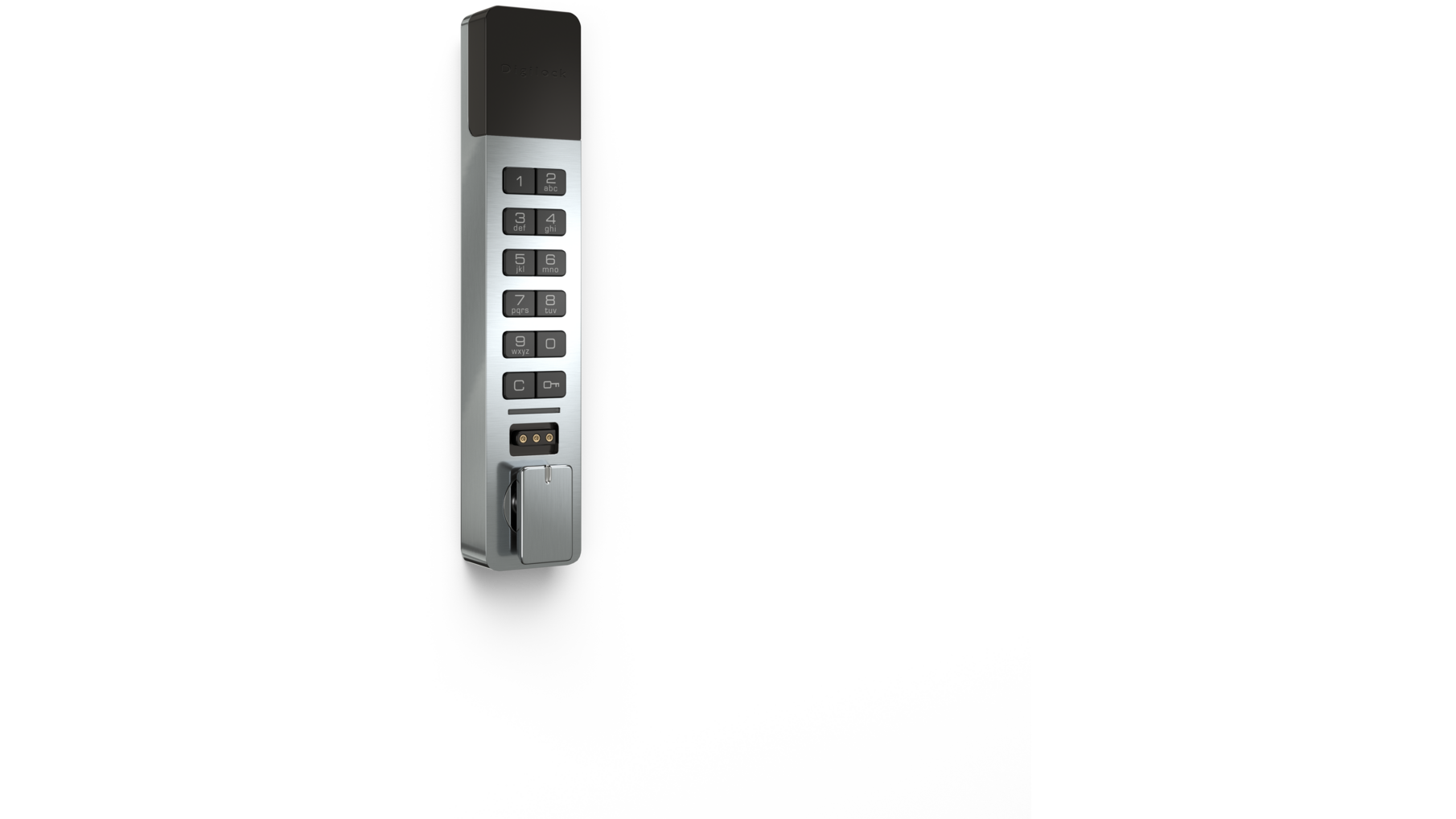 Versa keypad (Mobile Acces) geborsteld nikkel wisselende