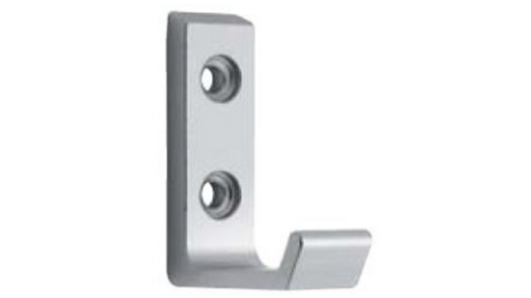 Jashaak aluminium geeloxeerd diepte 15mm, hoogte 48mm