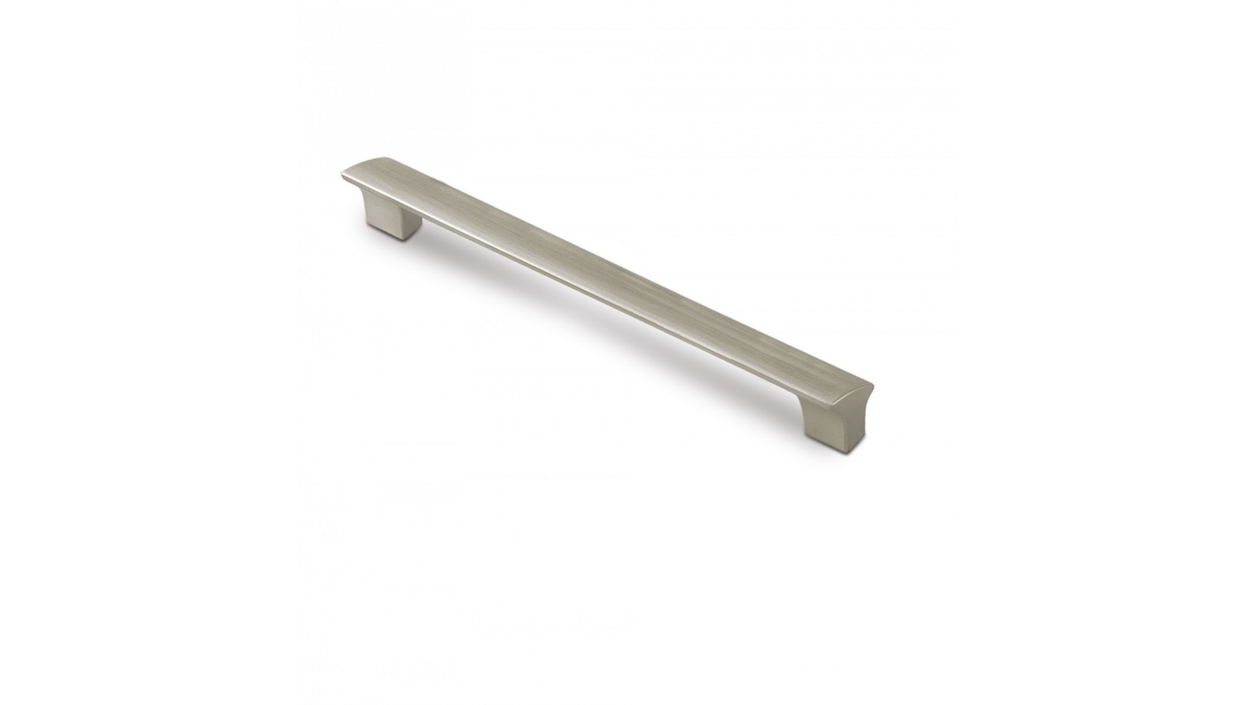 Greep METAL 732 geb. nikkel 176x24mm, hoh 160mm