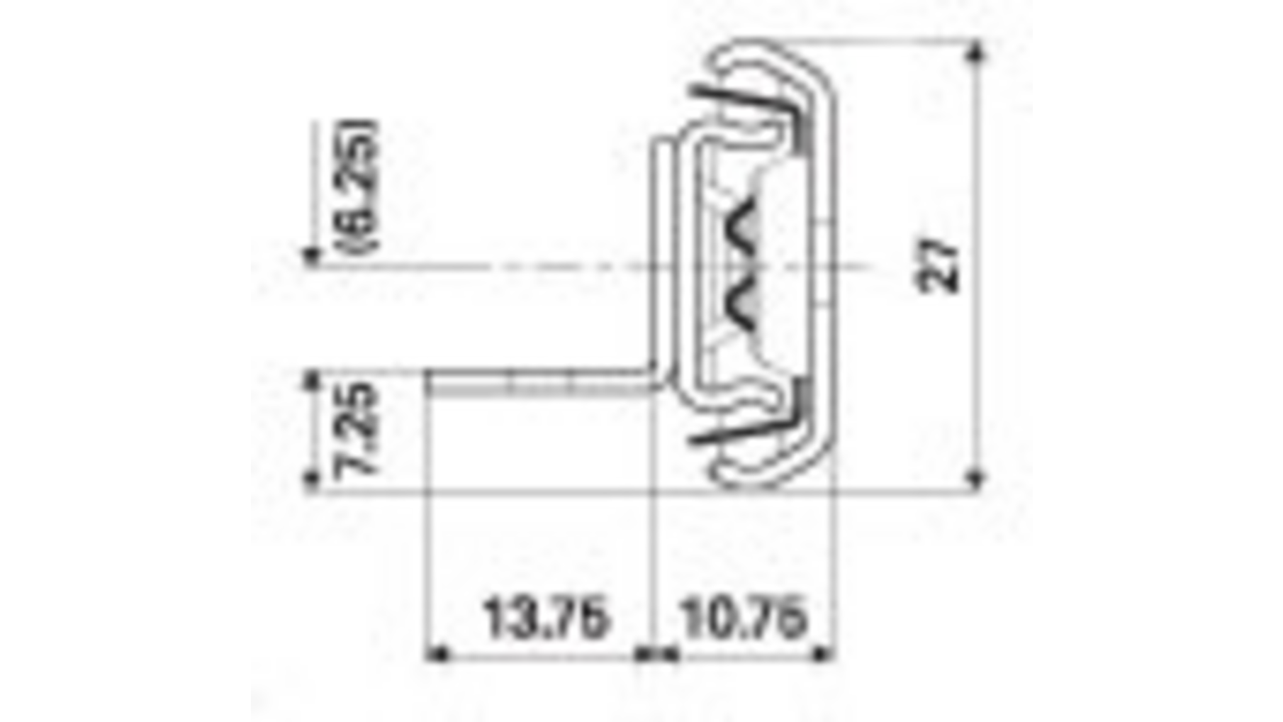 Ladegeleider EMS 2 lengte: 450mm