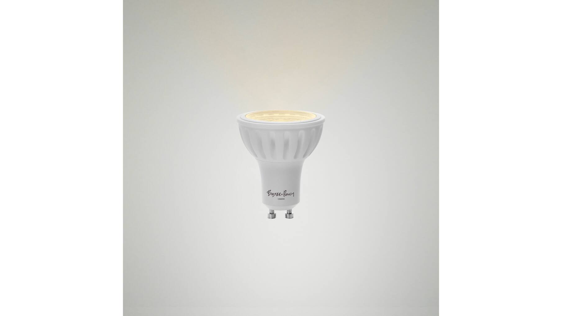 3 X Gu10/Led/220-240Vac/7W/Dimmable/2700K/36D
