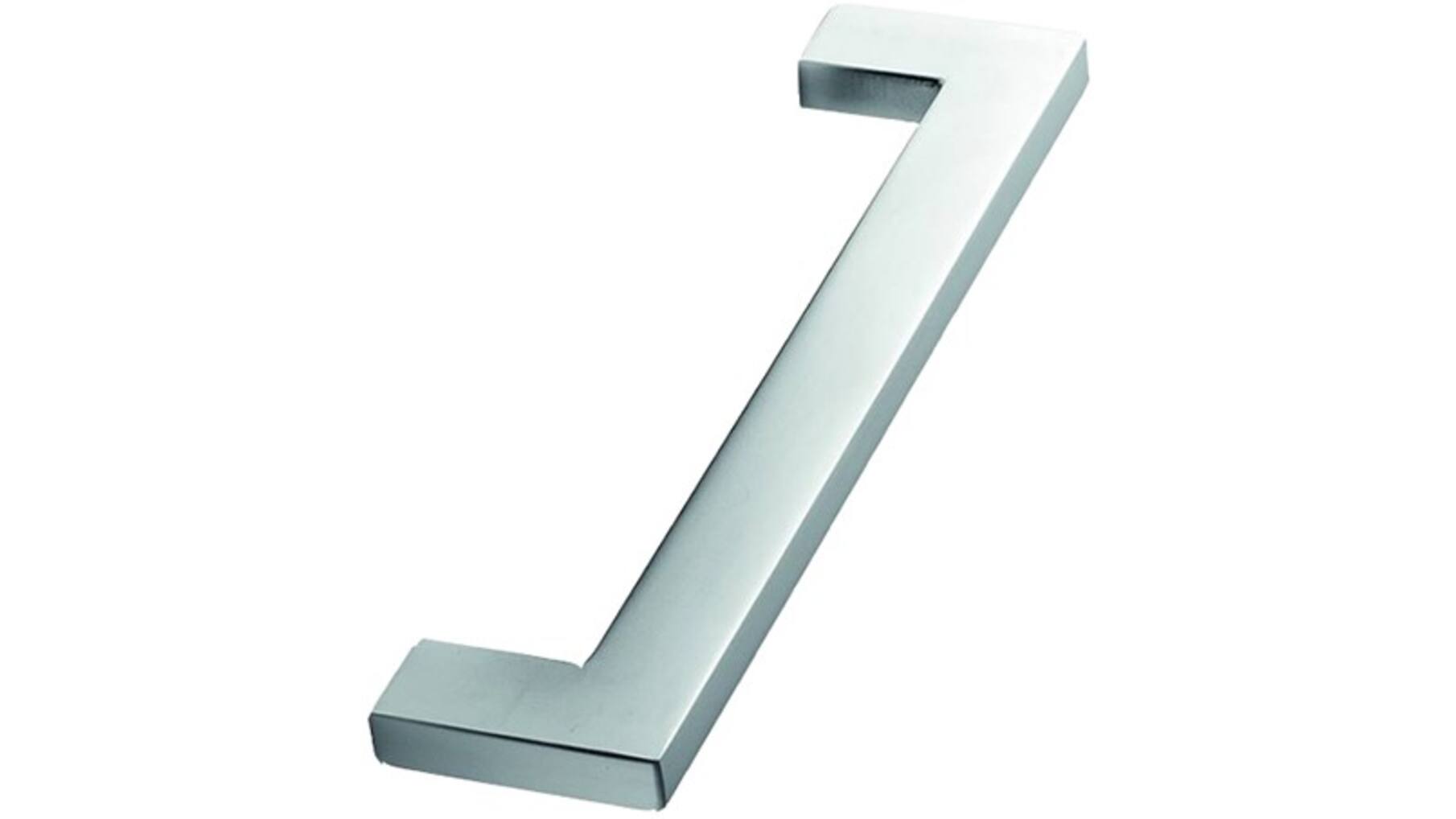 Greep flat 8X256X271mm RVS look