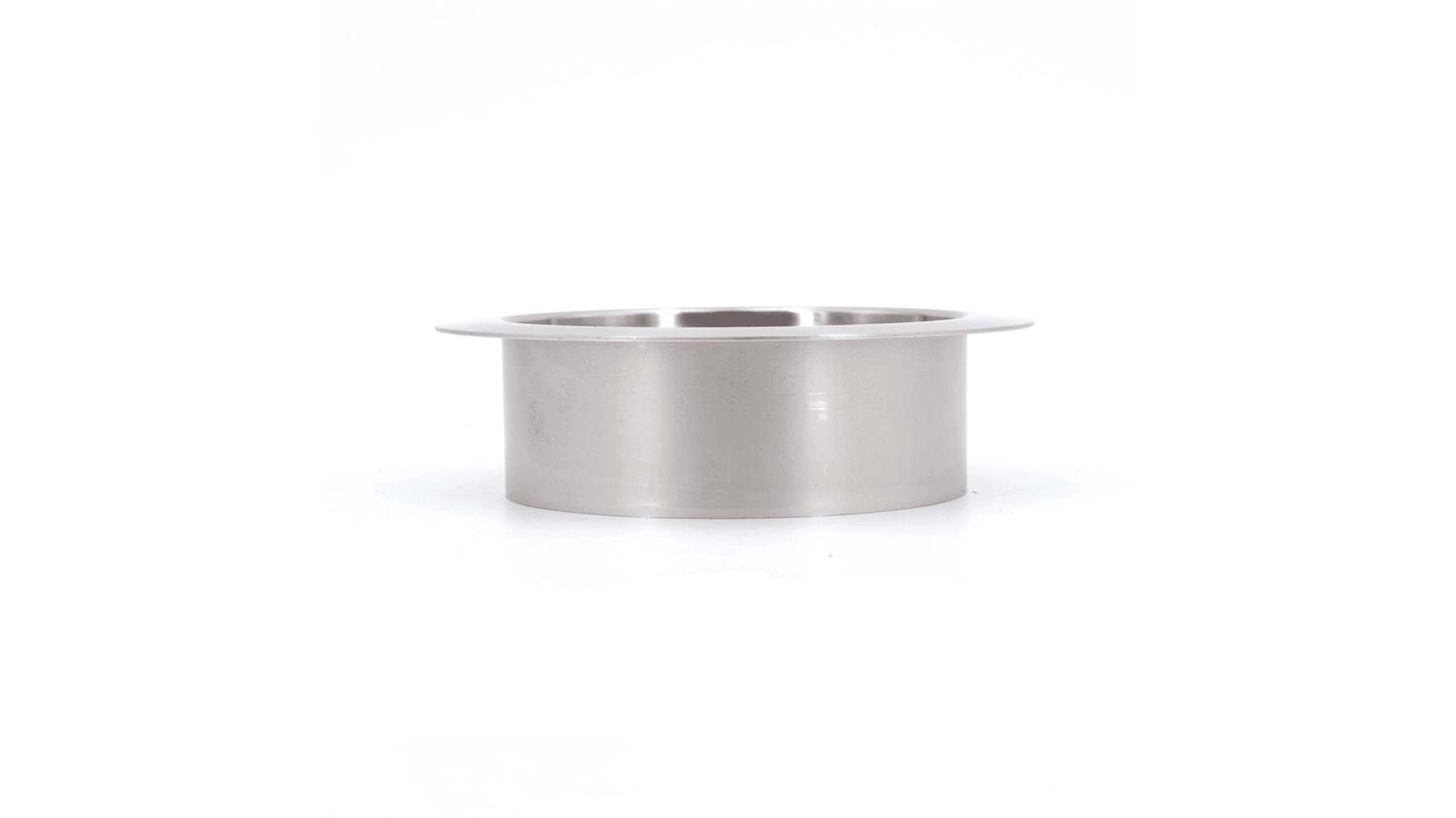 Afvaldoorlaat rond RVS mat, boormaat 106mm, geen deksel