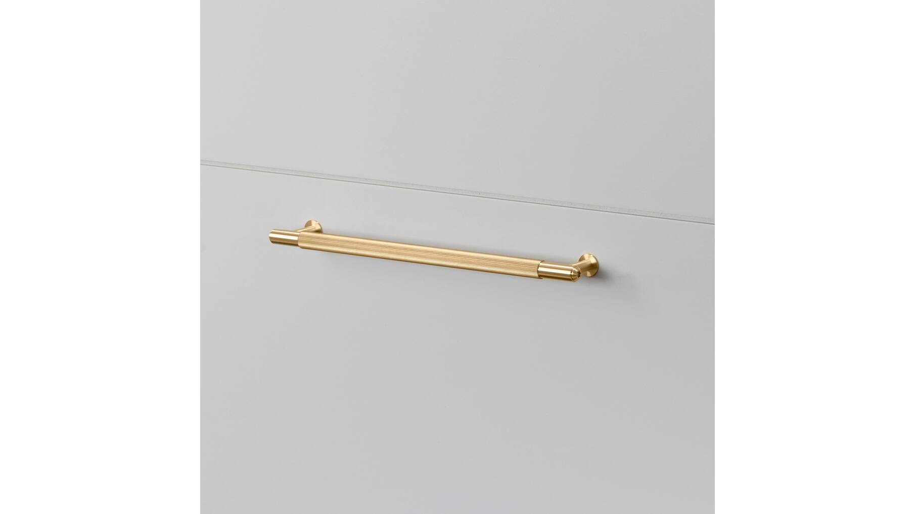 Pull Bar/Linear/Medium 250Mm/Brass