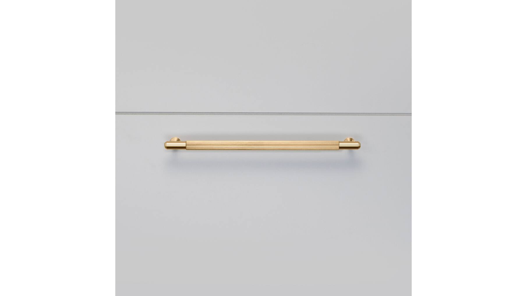 Pull Bar/Linear/Medium 250Mm/Brass