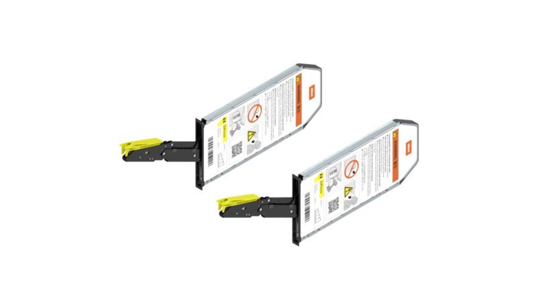 AVENTOS Hki set 2 beslagelementen voor klapdeur