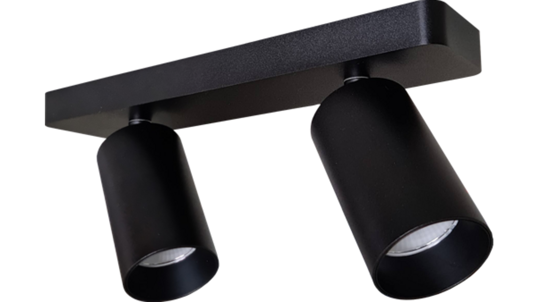 Opbouwspots Galex DUO LED draai/kantelbaar zwart  2700K