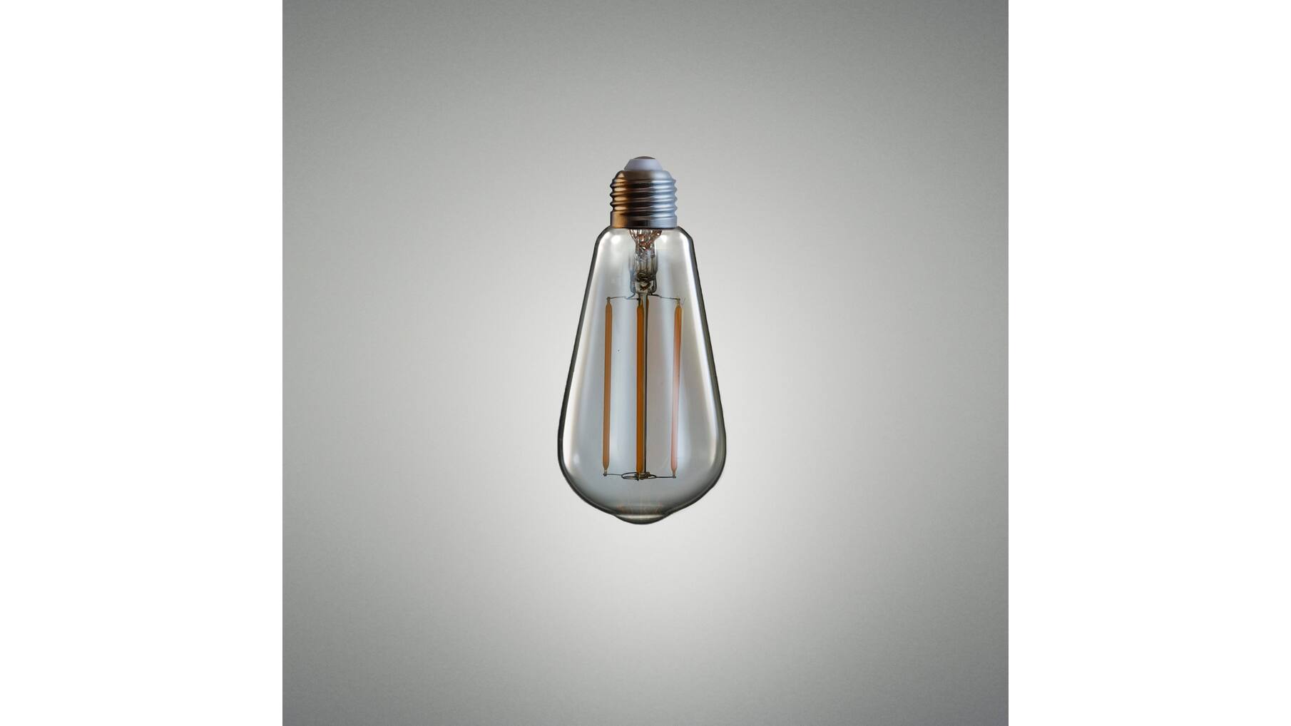 Teardrop Led Bulb/E27/Dimmable/Amber
