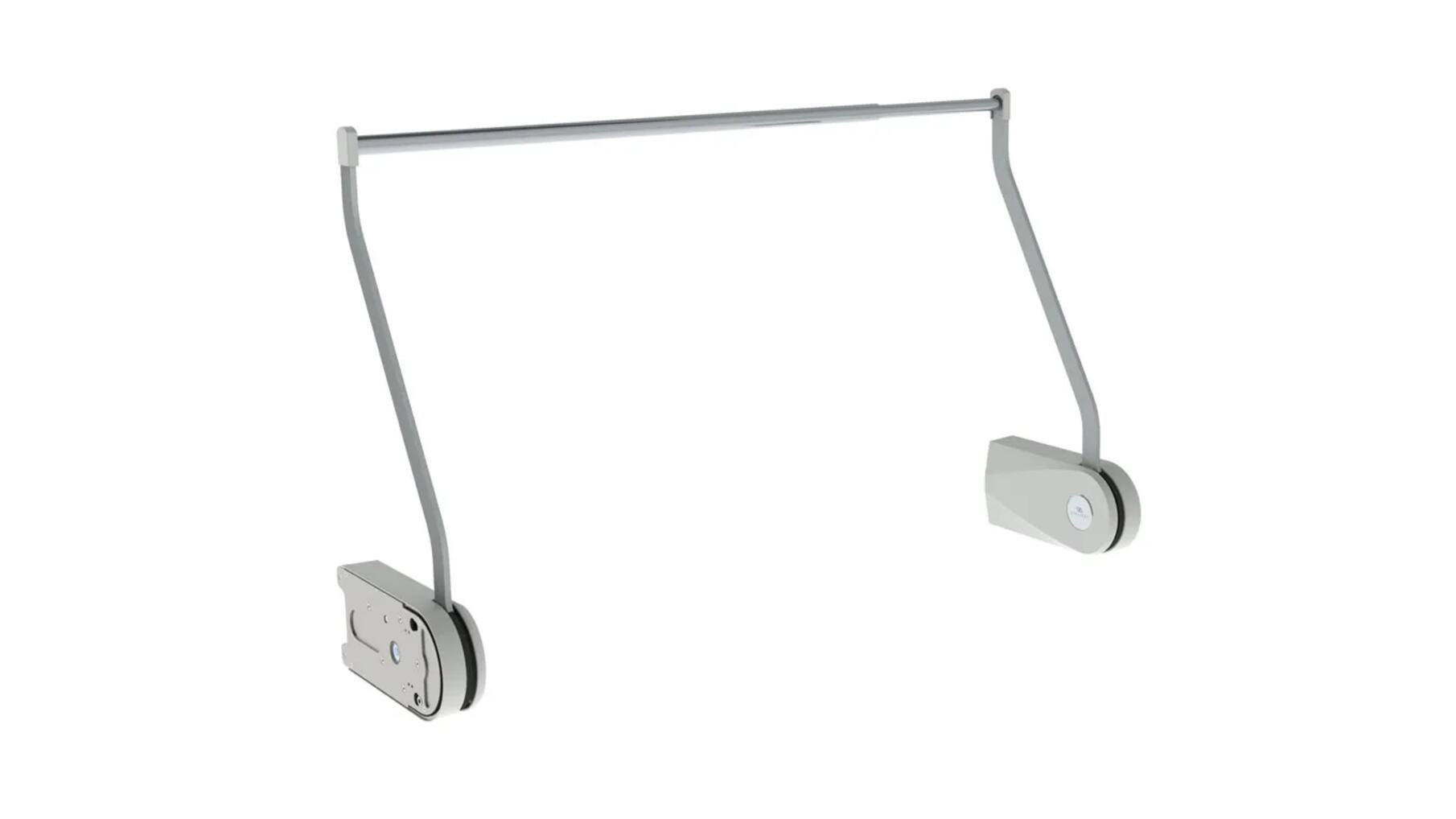 Kledinglift elektrisch grijs-daalt 112cm-kast 60-90cm br.