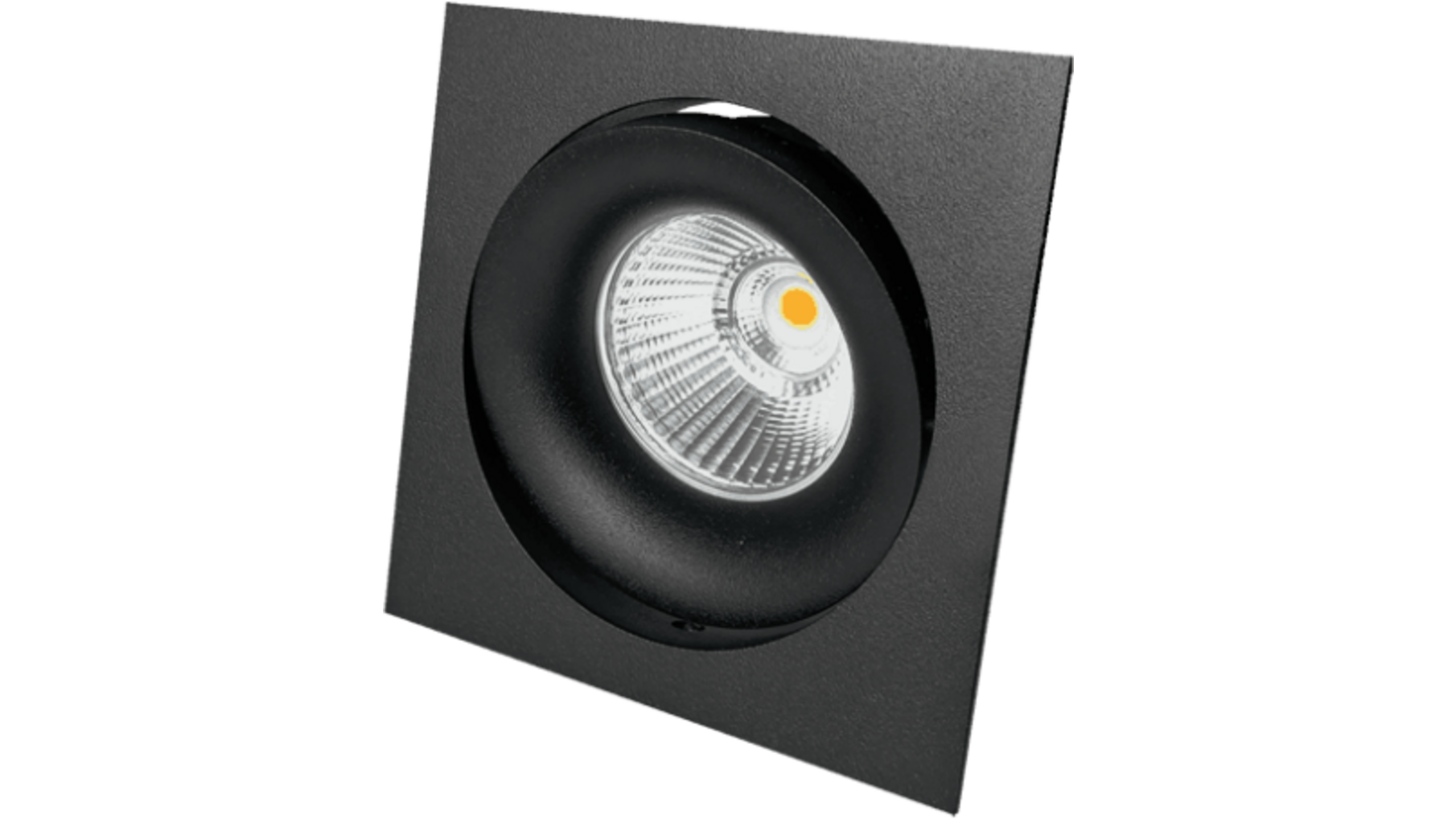 2xCádiz Vierk. zwart+2xpowerled+2xverl.+ZigBee