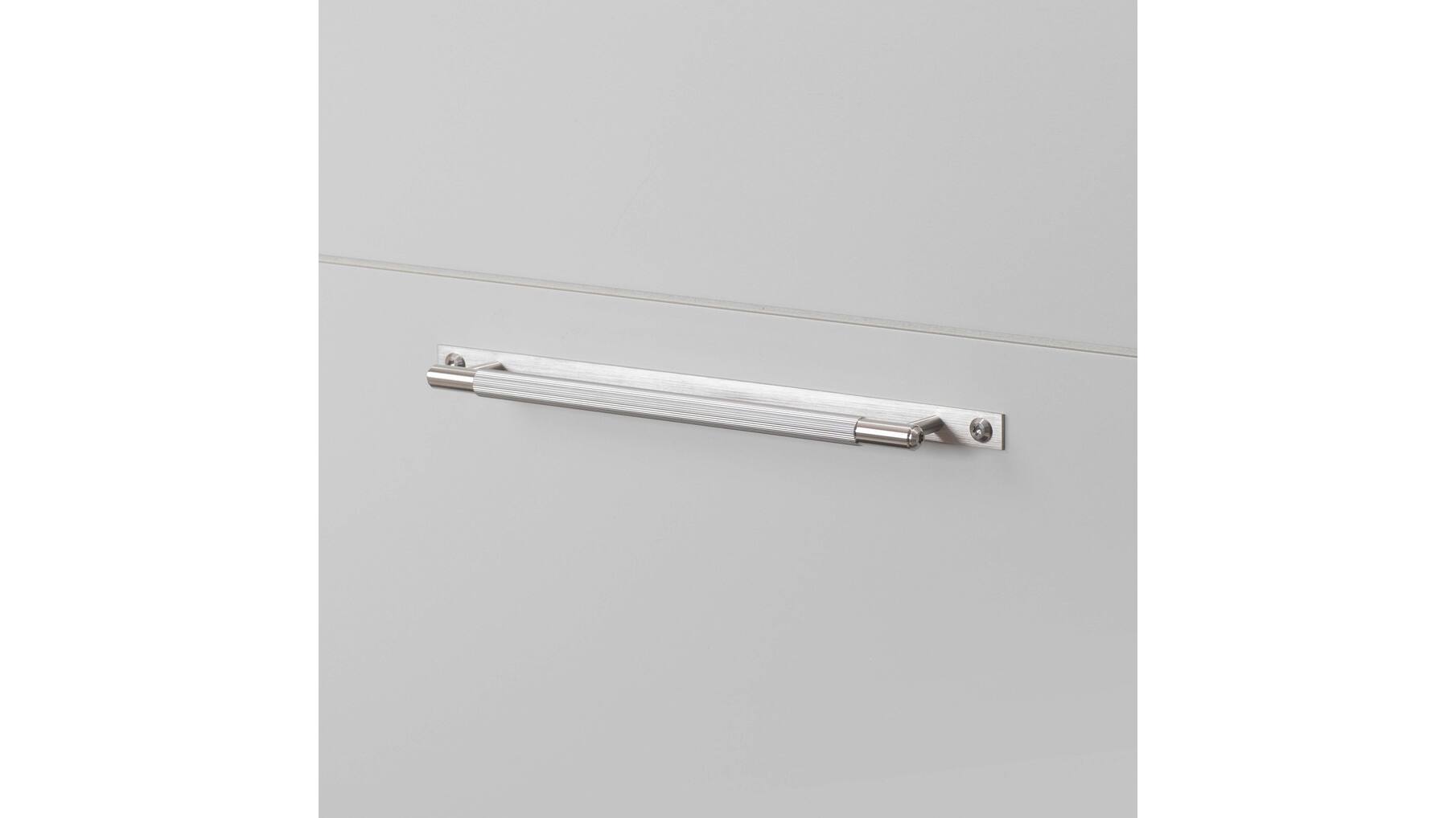 Pull Bar/Plate/Linear/Medium 290Mm/Steel (Non US)
