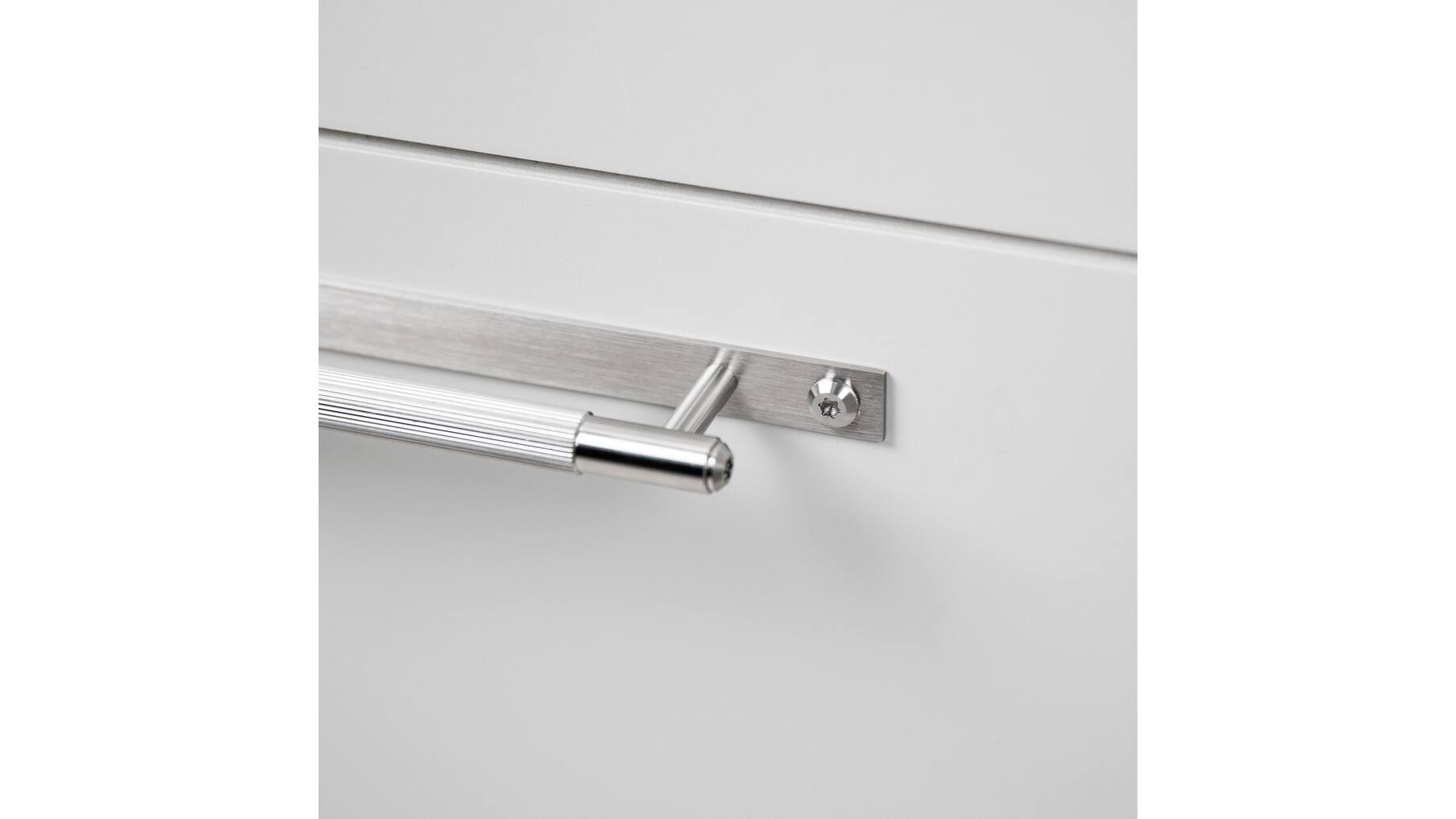 Pull Bar/Plate/Linear/Medium 290Mm/Steel (Non US)