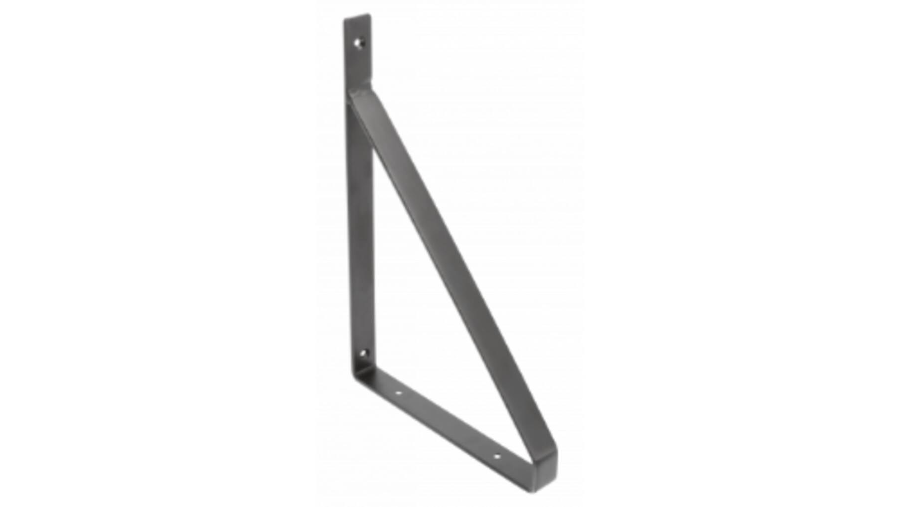 Plankdrager GINO 30x22cm. mat zwart, per stuk