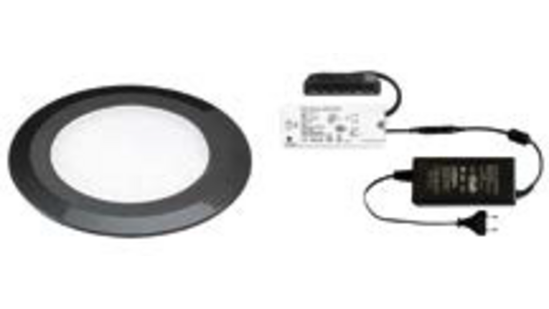 2x Date zwart 12V + MC-Easy + Driver 24W