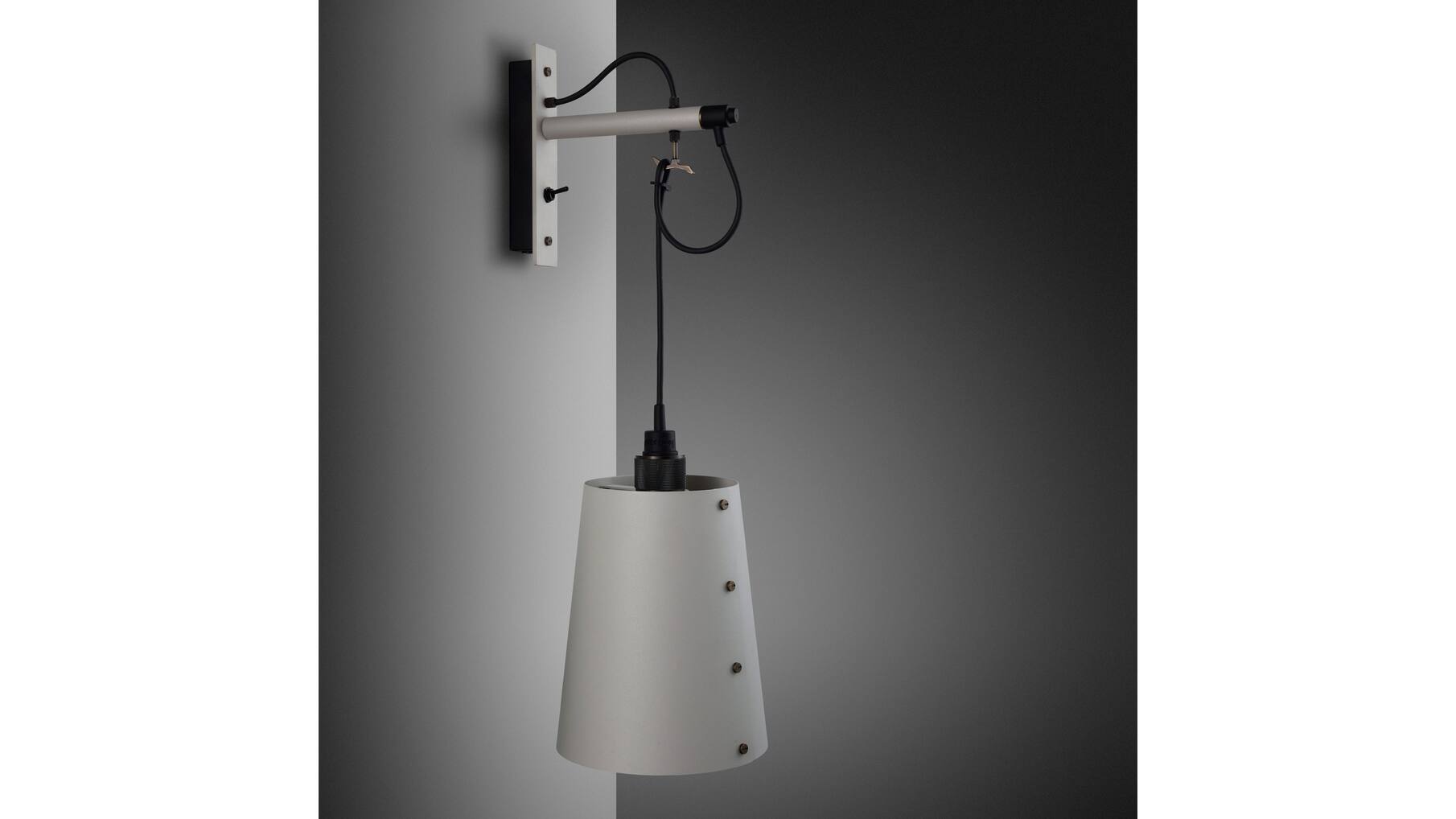 Hooked Wall Large Stone/Smoked Bronze