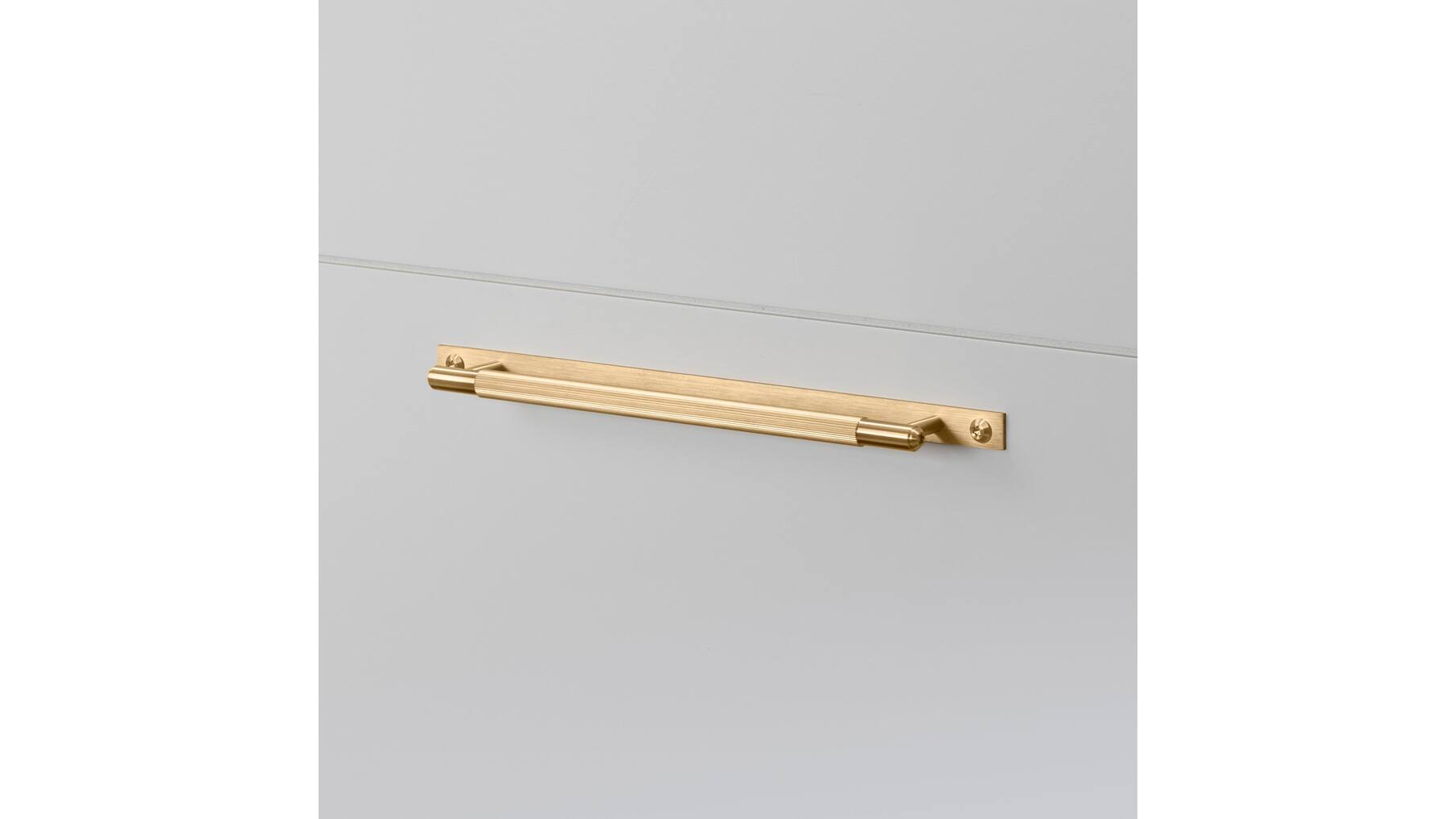Pull Bar/Plate/Linear/Medium 290Mm/Brass (Non US)