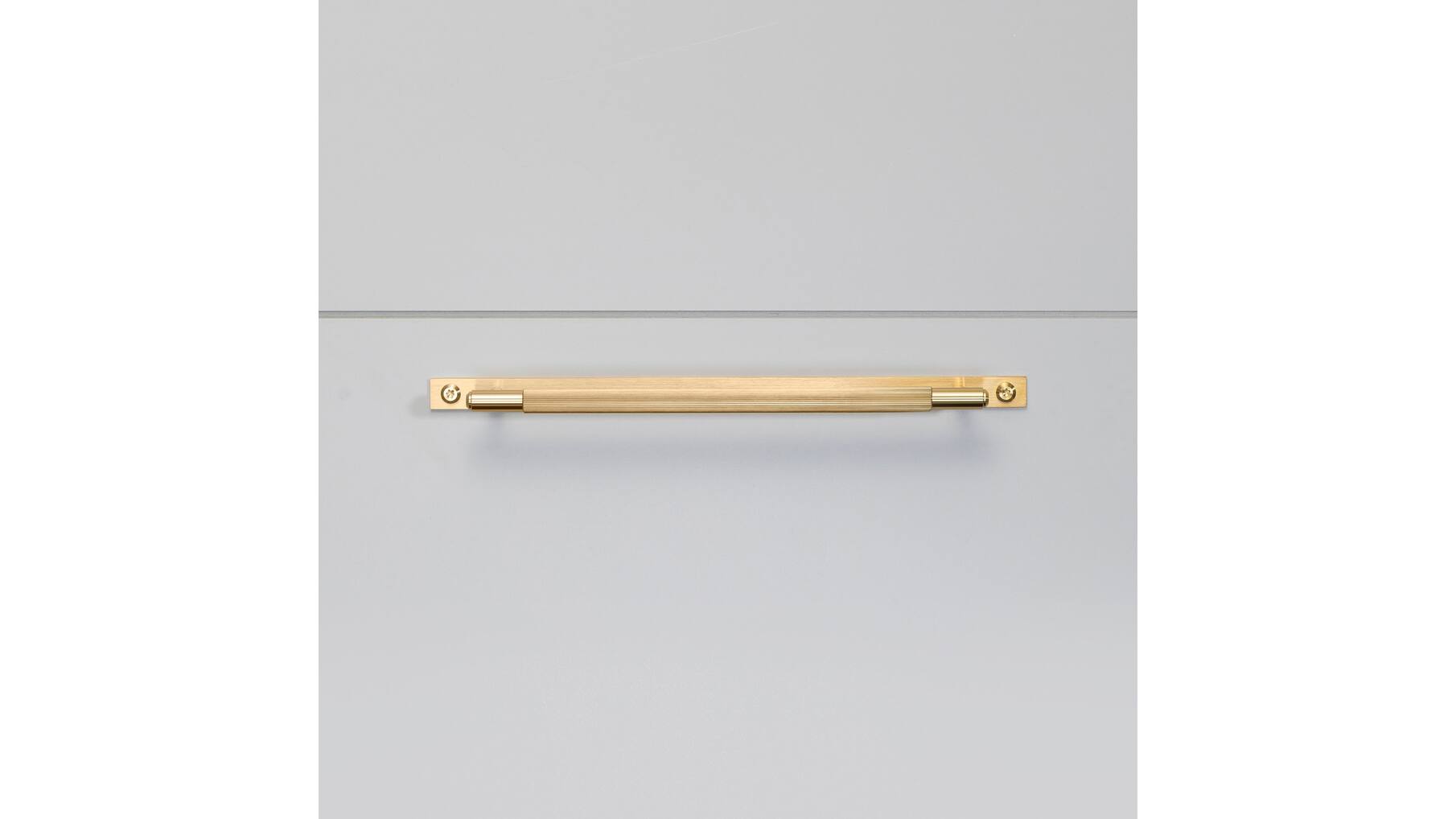 Pull Bar/Plate/Linear/Medium 290Mm/Brass (Non US)