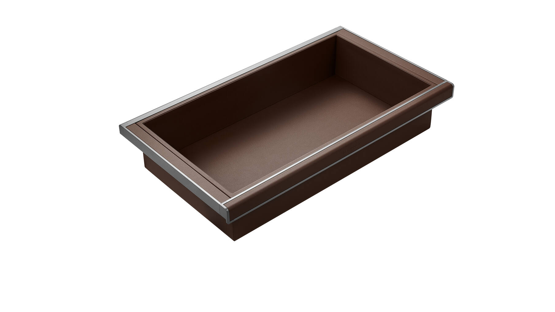 706031 B Series - Leather Clothes Basket (S) - 600mm Brown