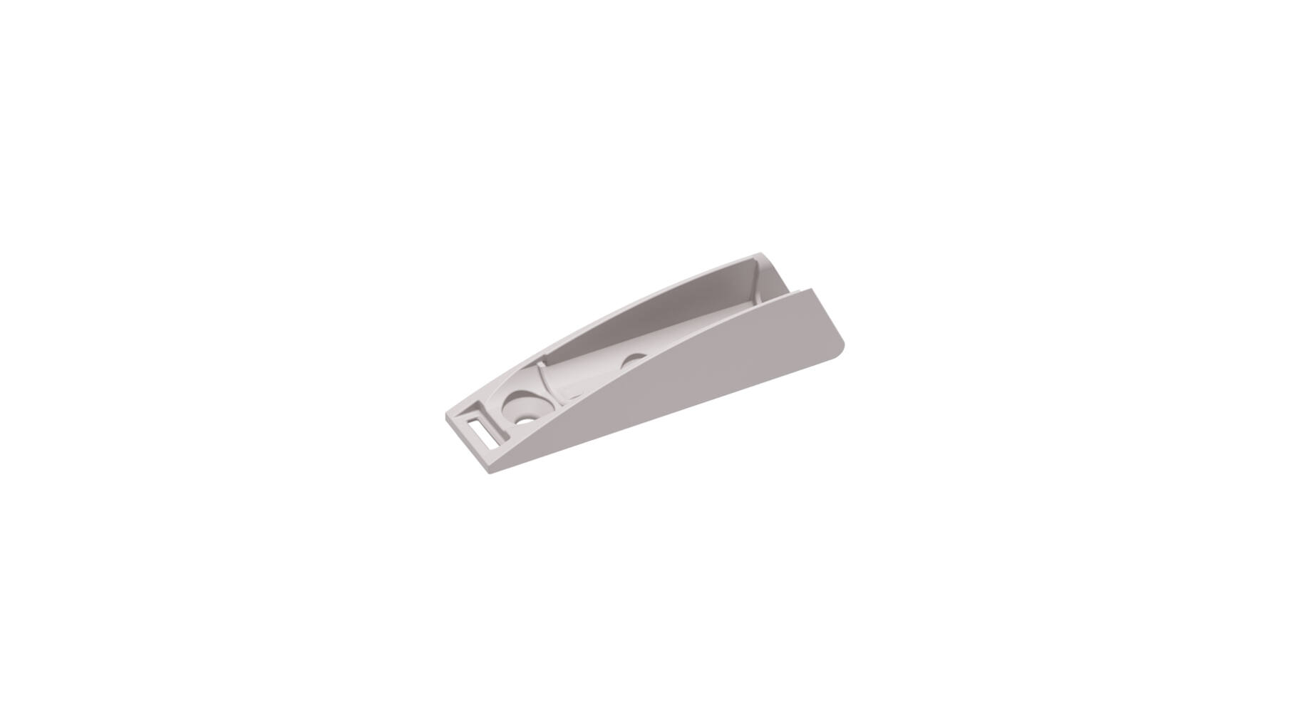 K push Tech basis grijs voor kort en middel