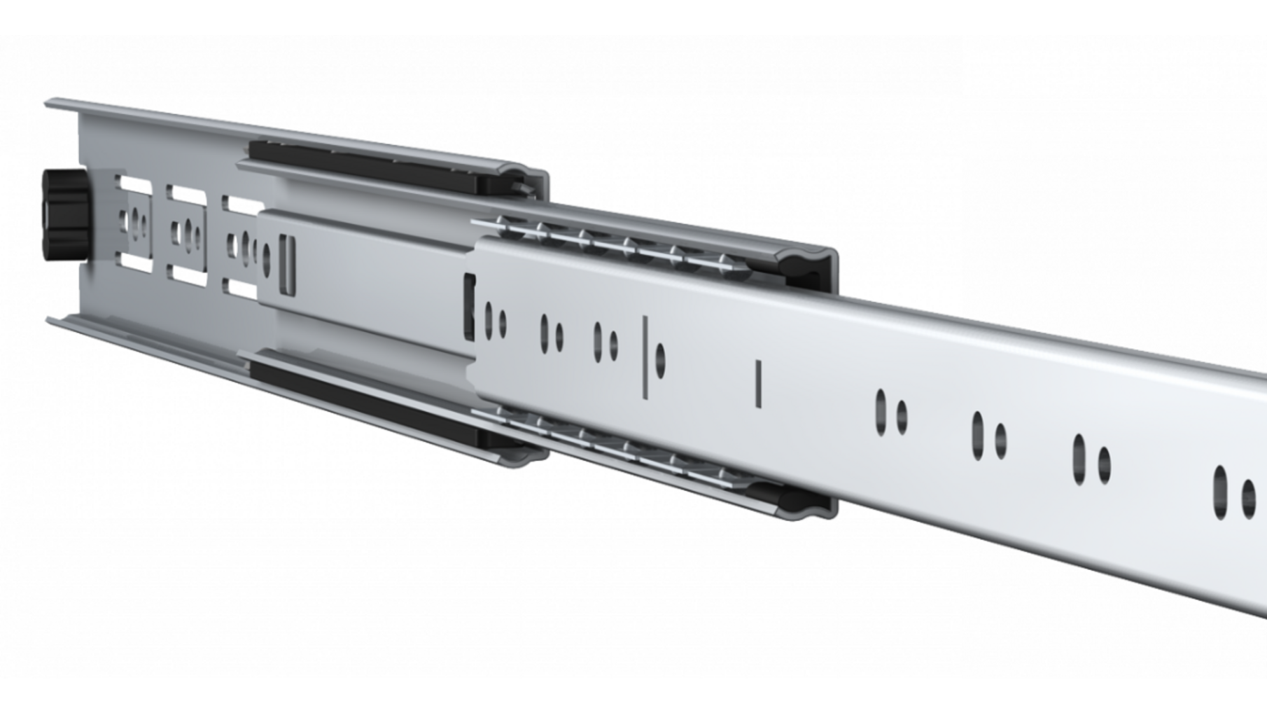 Ladegeleider Sten, 800mm met rubberen stop