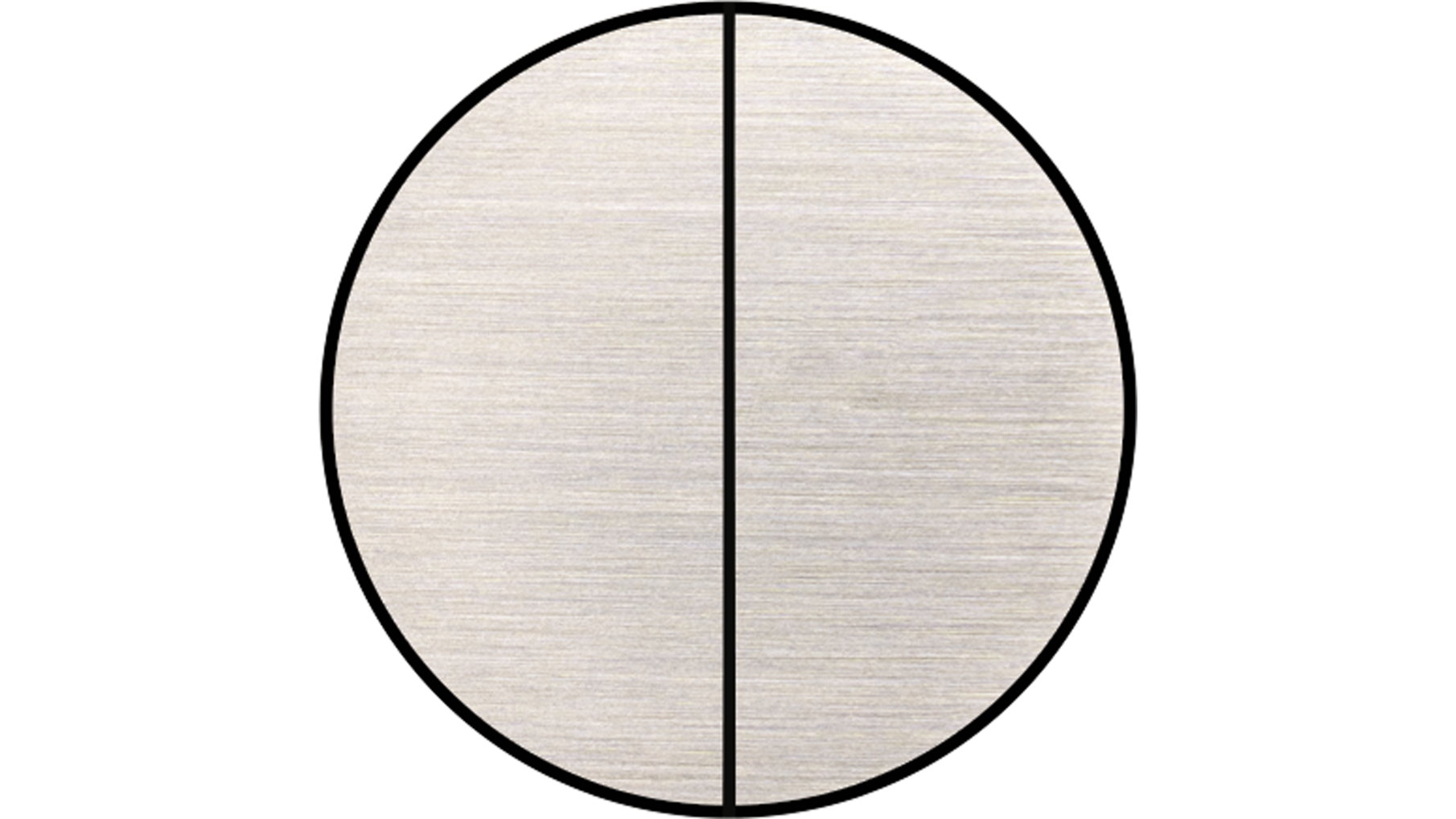 Rond 2.0 Push button 4X- t.less - brushed nickel