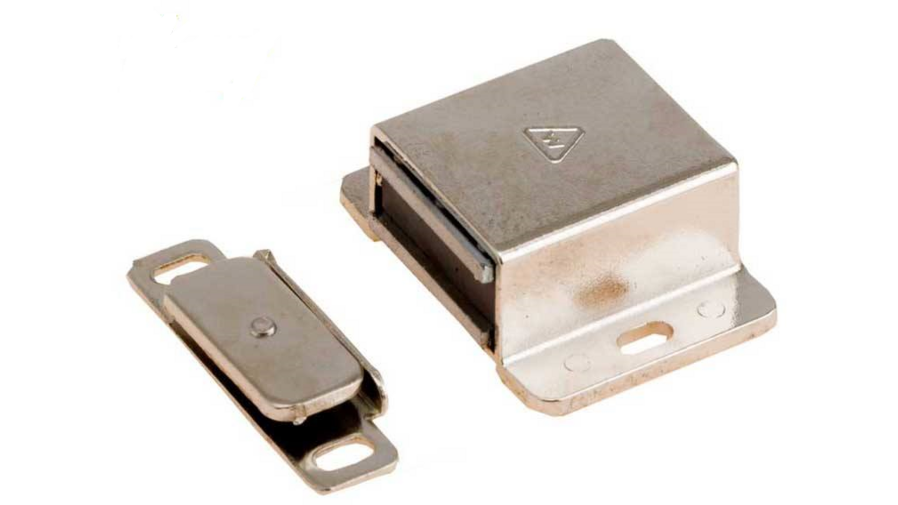 Magneetsnapper trekkracht 11kg metaal vernikkeld