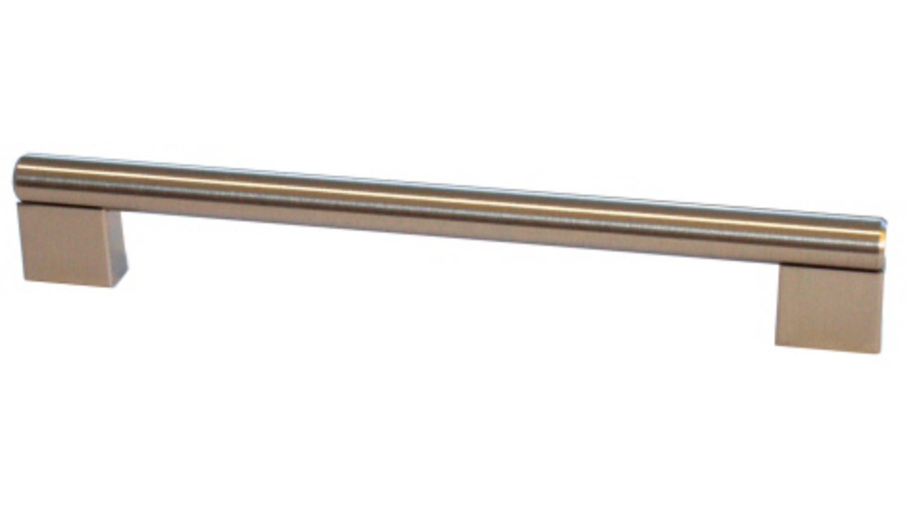 Greep 12x270mm RVS look totale lengte 312mm, hoogte 30mm