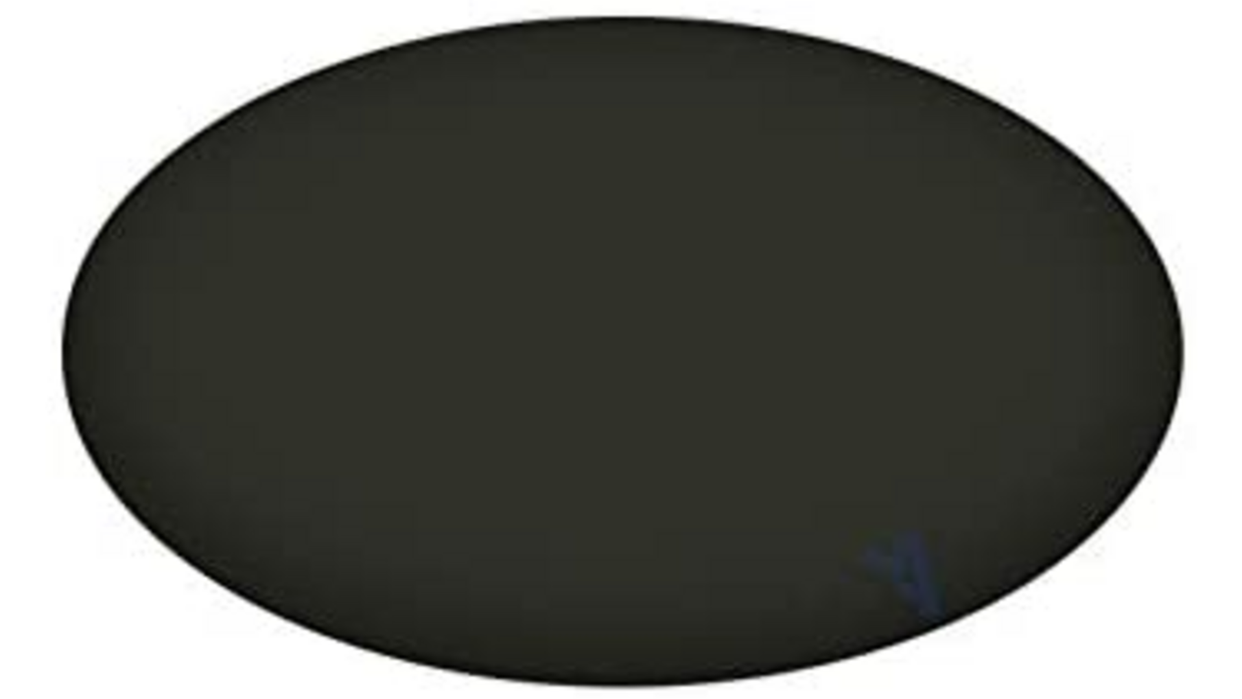Afdekkap 20mm zwart zelfklevend, 15 stuks per vel