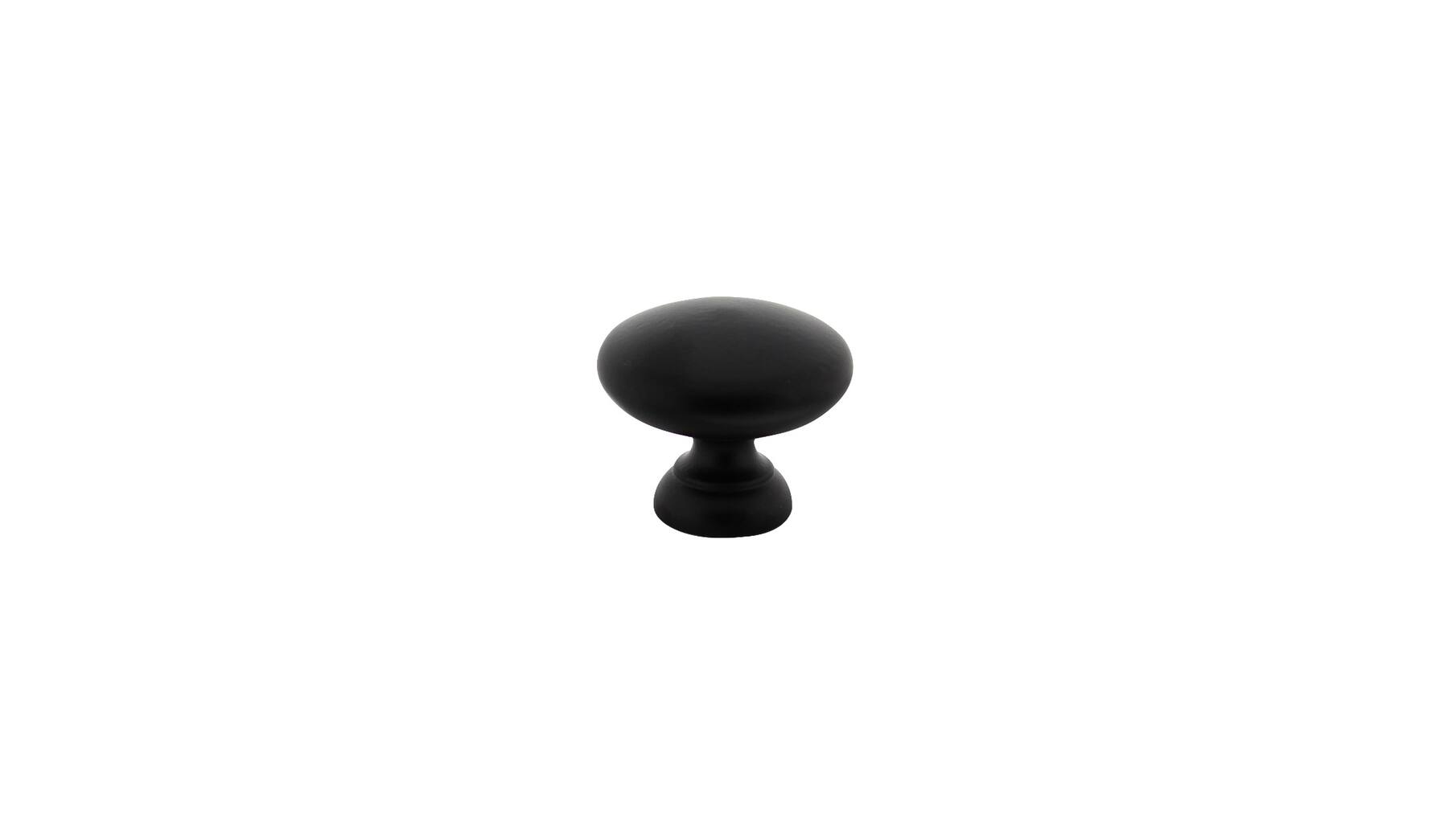 Meubelknop paddenstoel ø32mm zwart