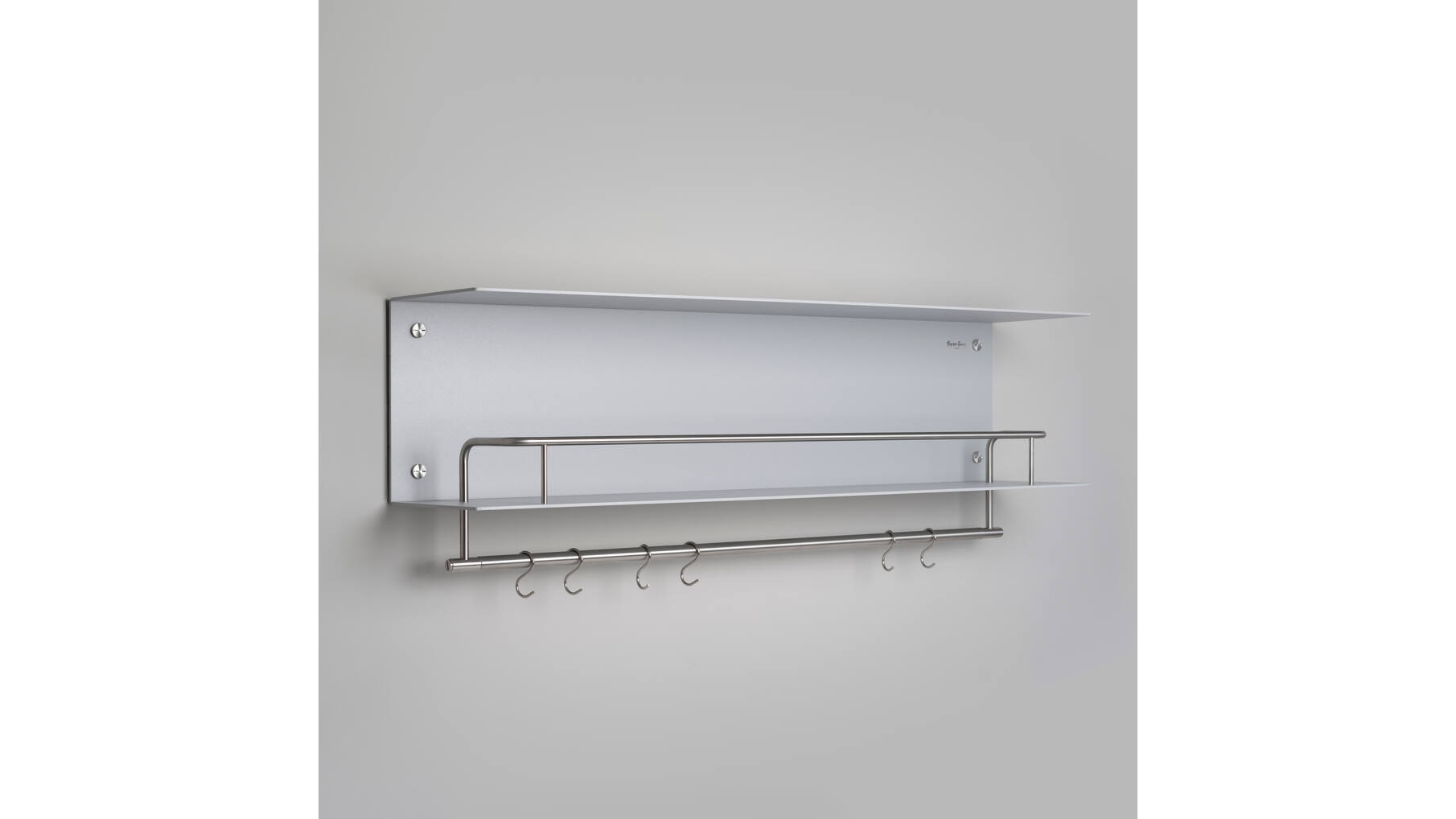 Hanger Shelf/Stone/Steel