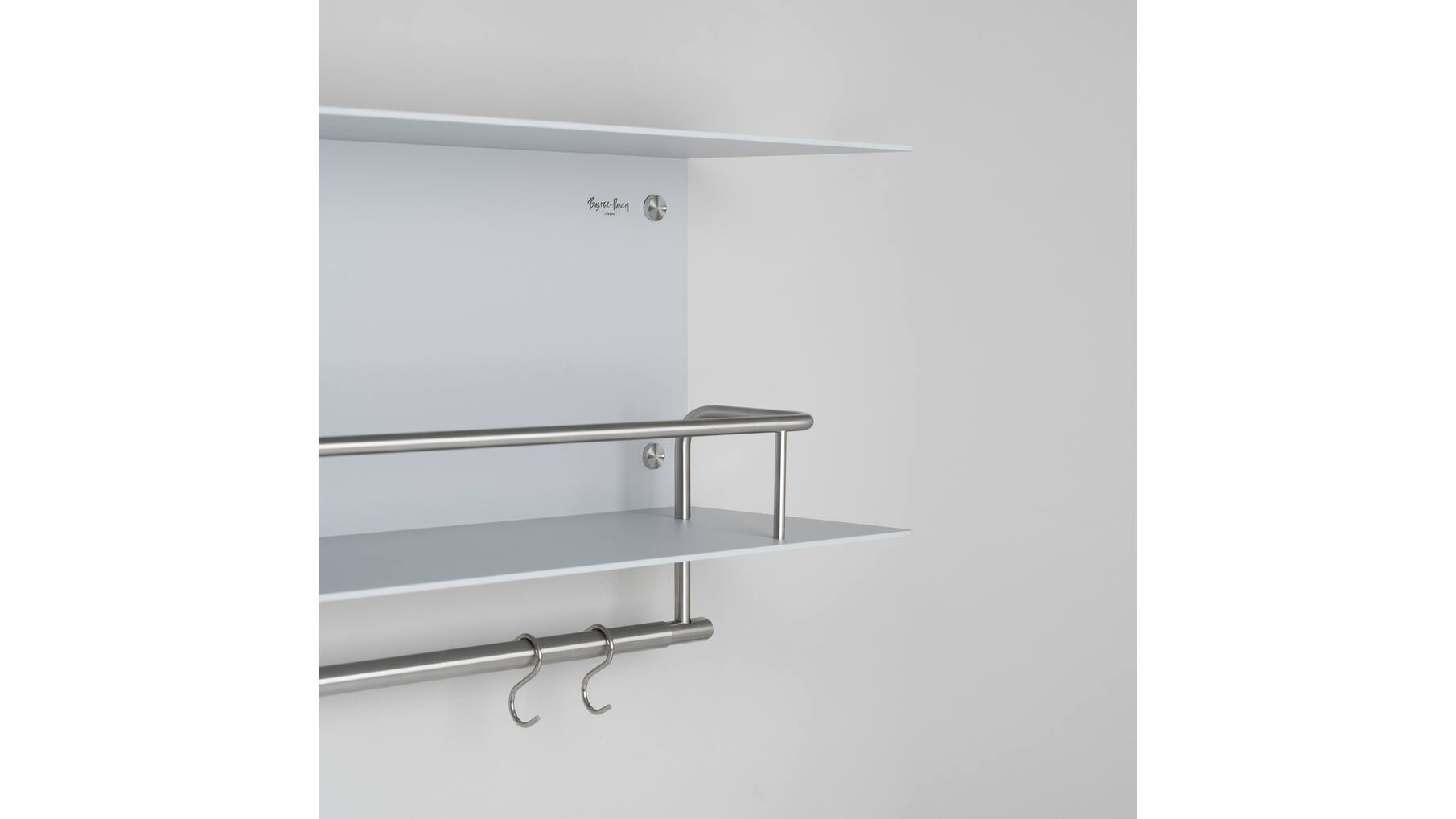 Hanger Shelf/Stone/Steel