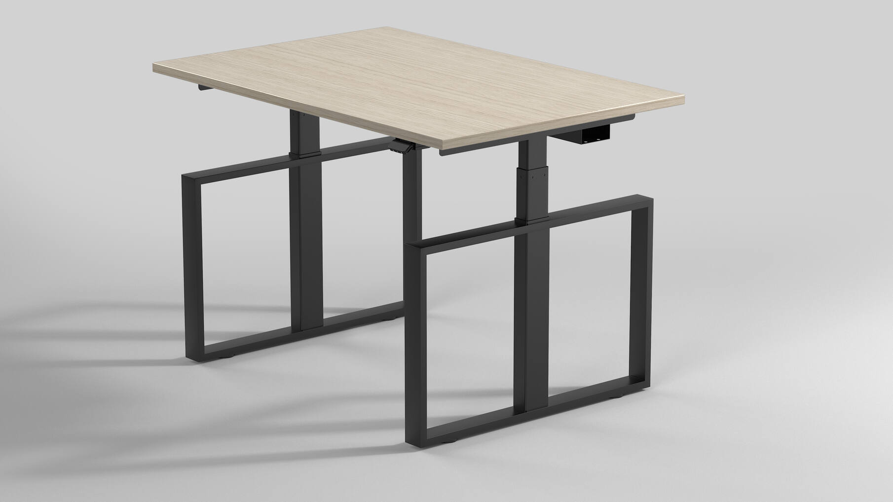Square Enkel HS zwart inclusief frame 1000-1500mm.