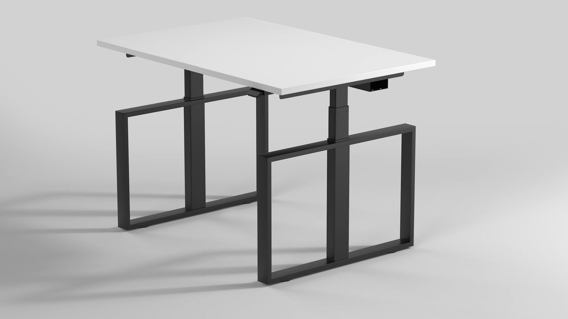 Square Enkel HS zwart inclusief frame 1000-1500mm.