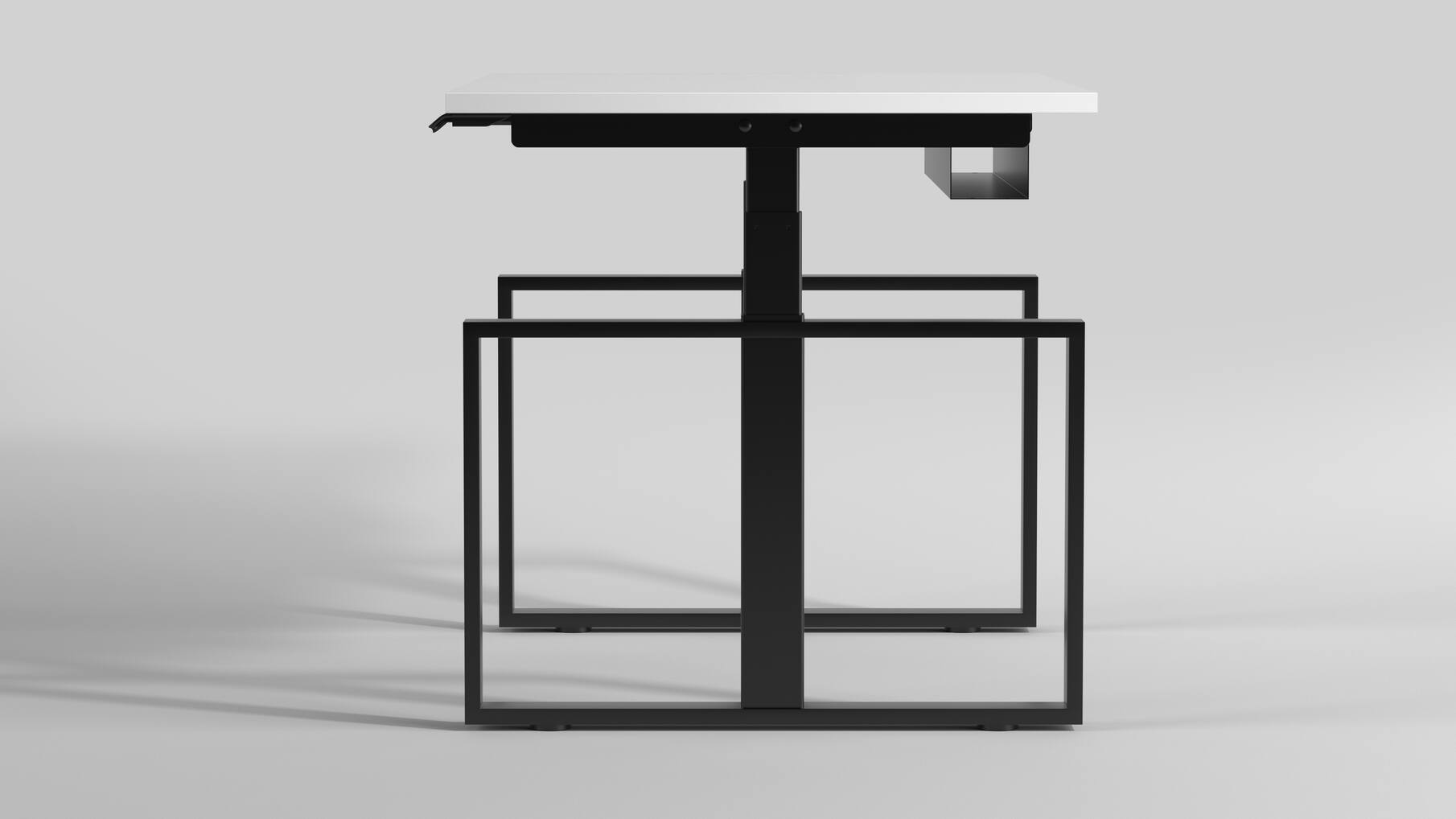 Square Enkel HS zwart inclusief frame 1000-1500mm.