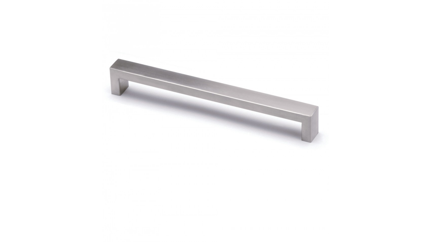 Greep UNIX geborsteld RVS 205x25x38mm, hartmaat 192mm