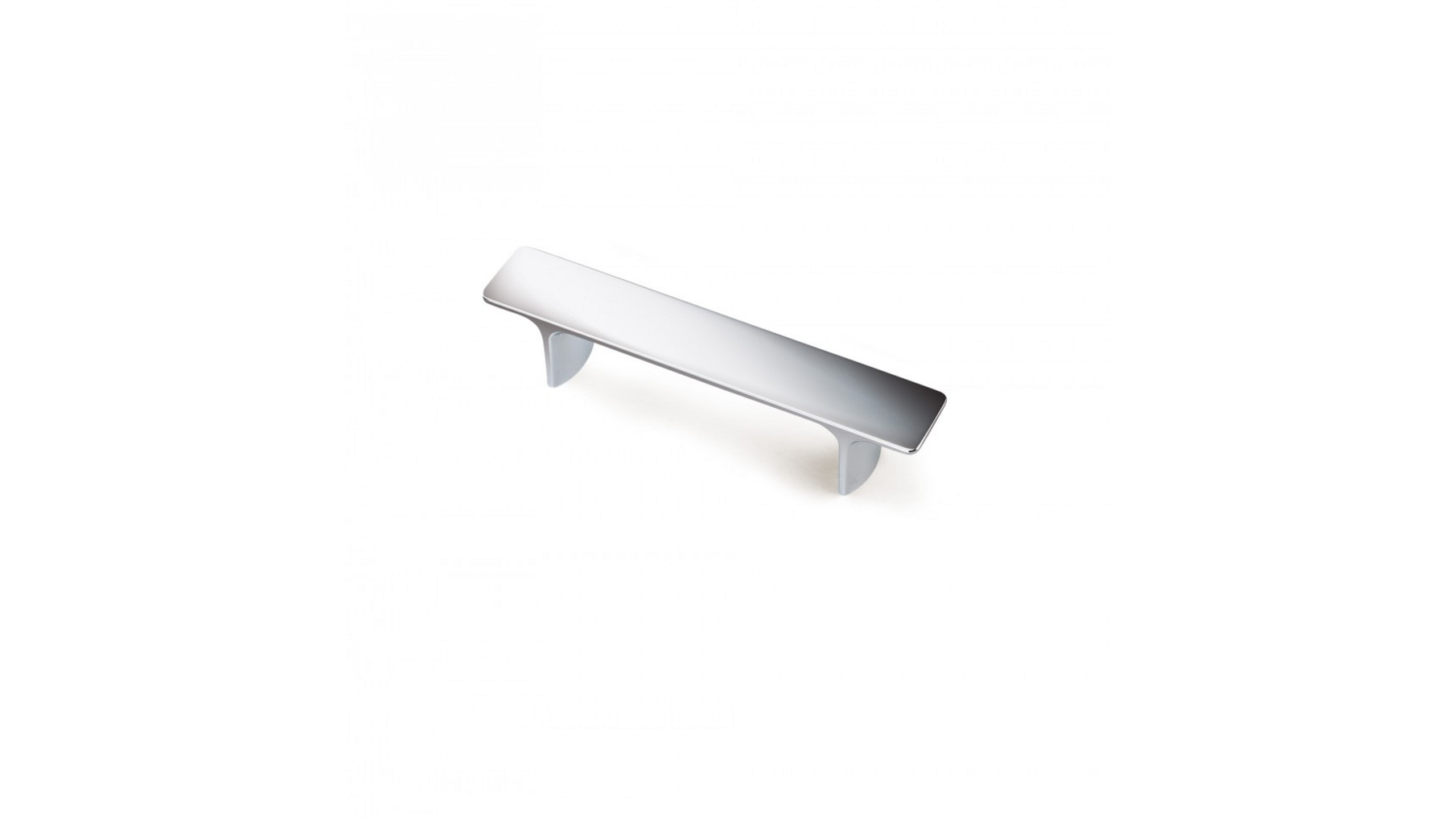 Greep JAZZ glans chroom 268x25x29mm, hartmaat 224mm