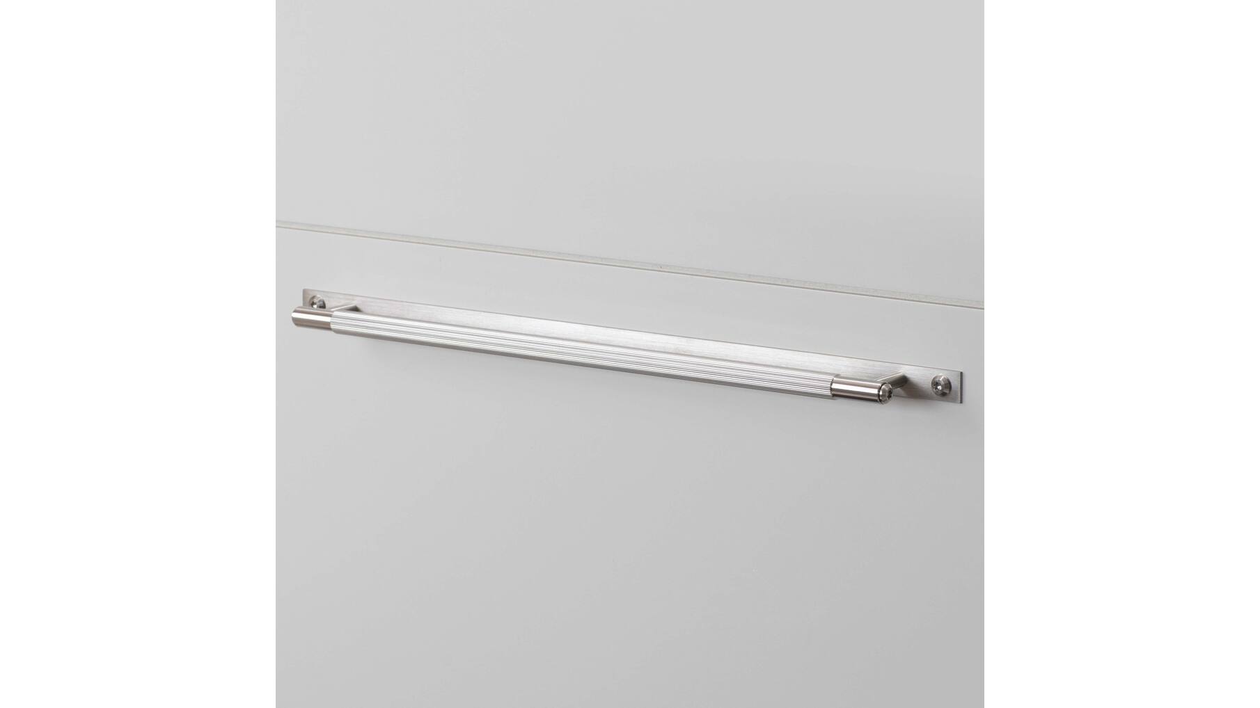 Pull Bar/Plate/Linear/Large 390Mm/Steel (Non US)