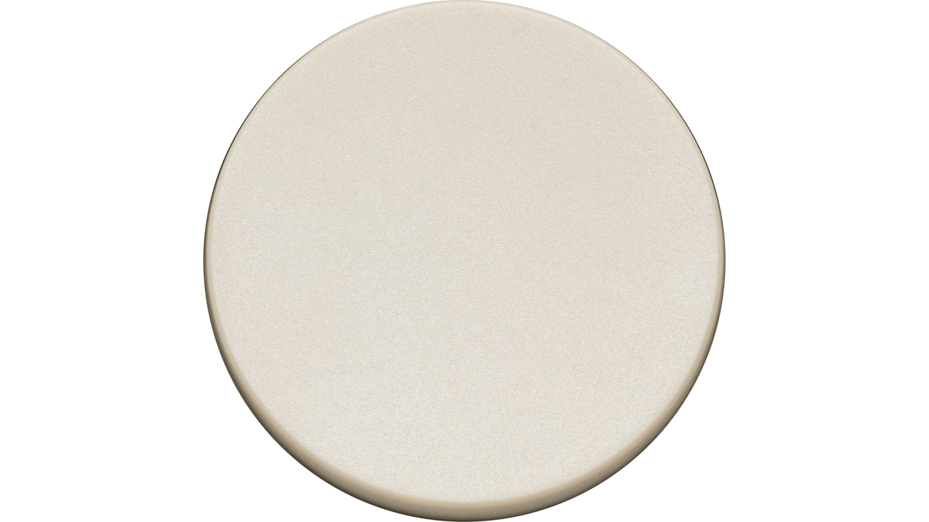 Rond 2.0 NO/NC Push button -t.less - basic cream