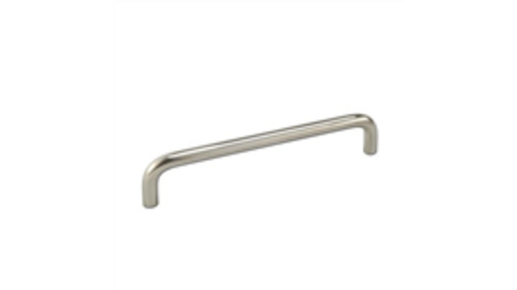 Greep 10x224mm recht, RVS geborsteld, totale lengte 234mm