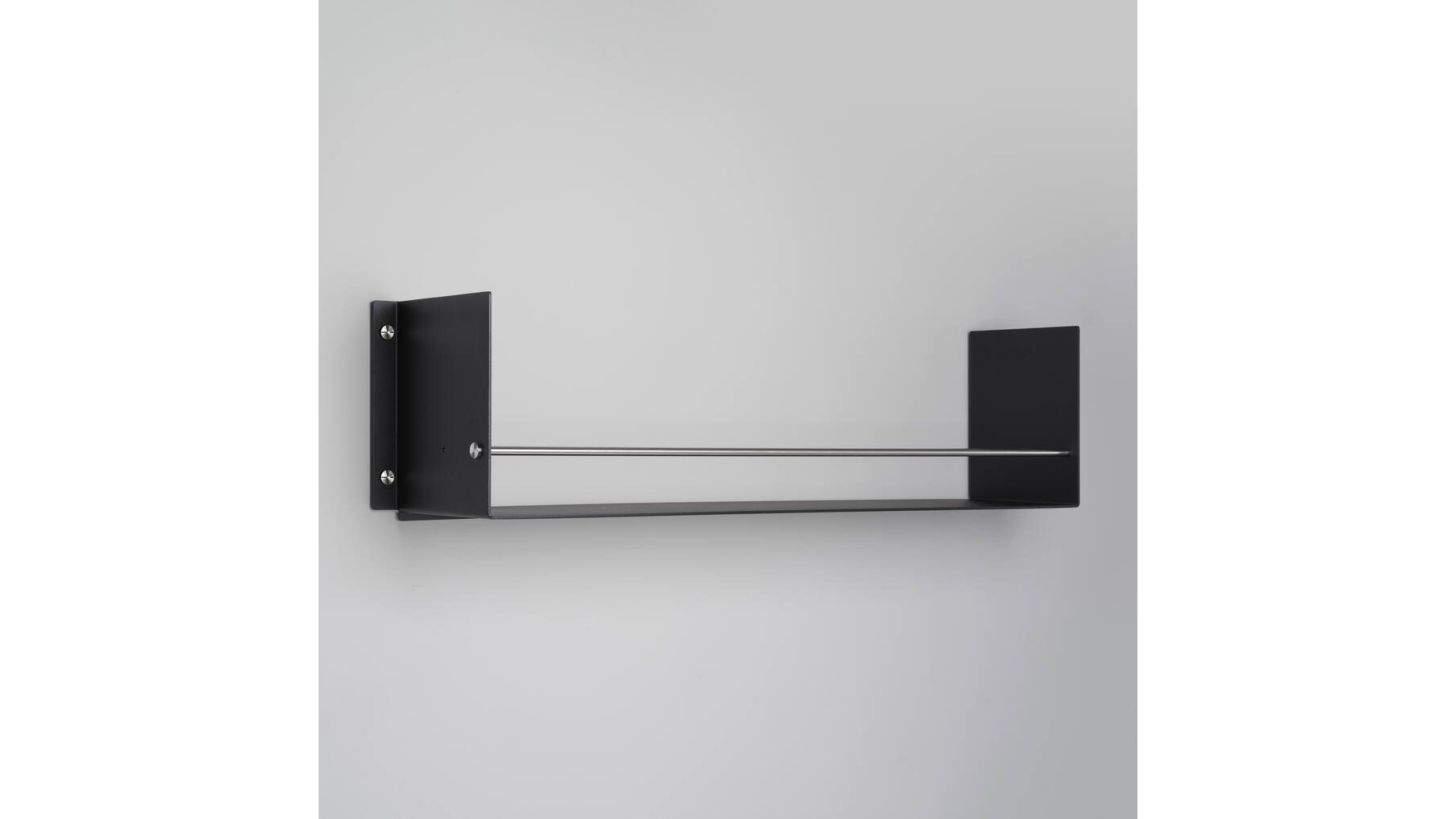Girder Shelf/Black/Steel