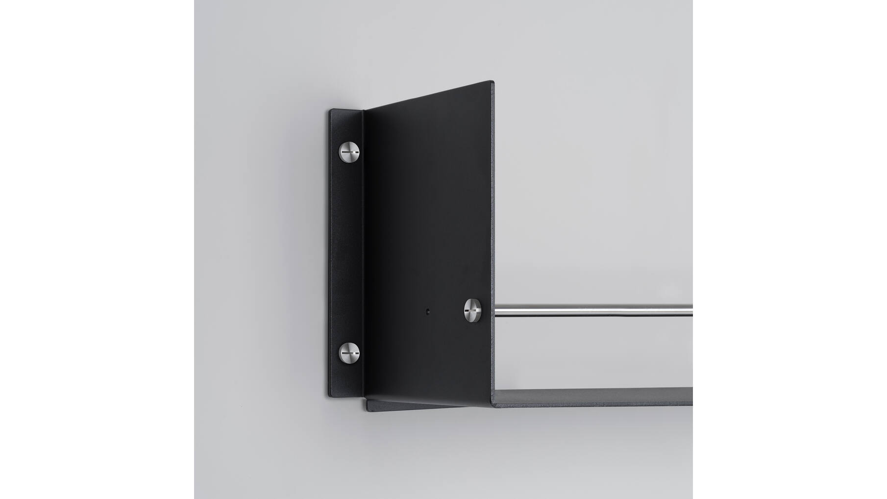 Girder Shelf/Black/Steel