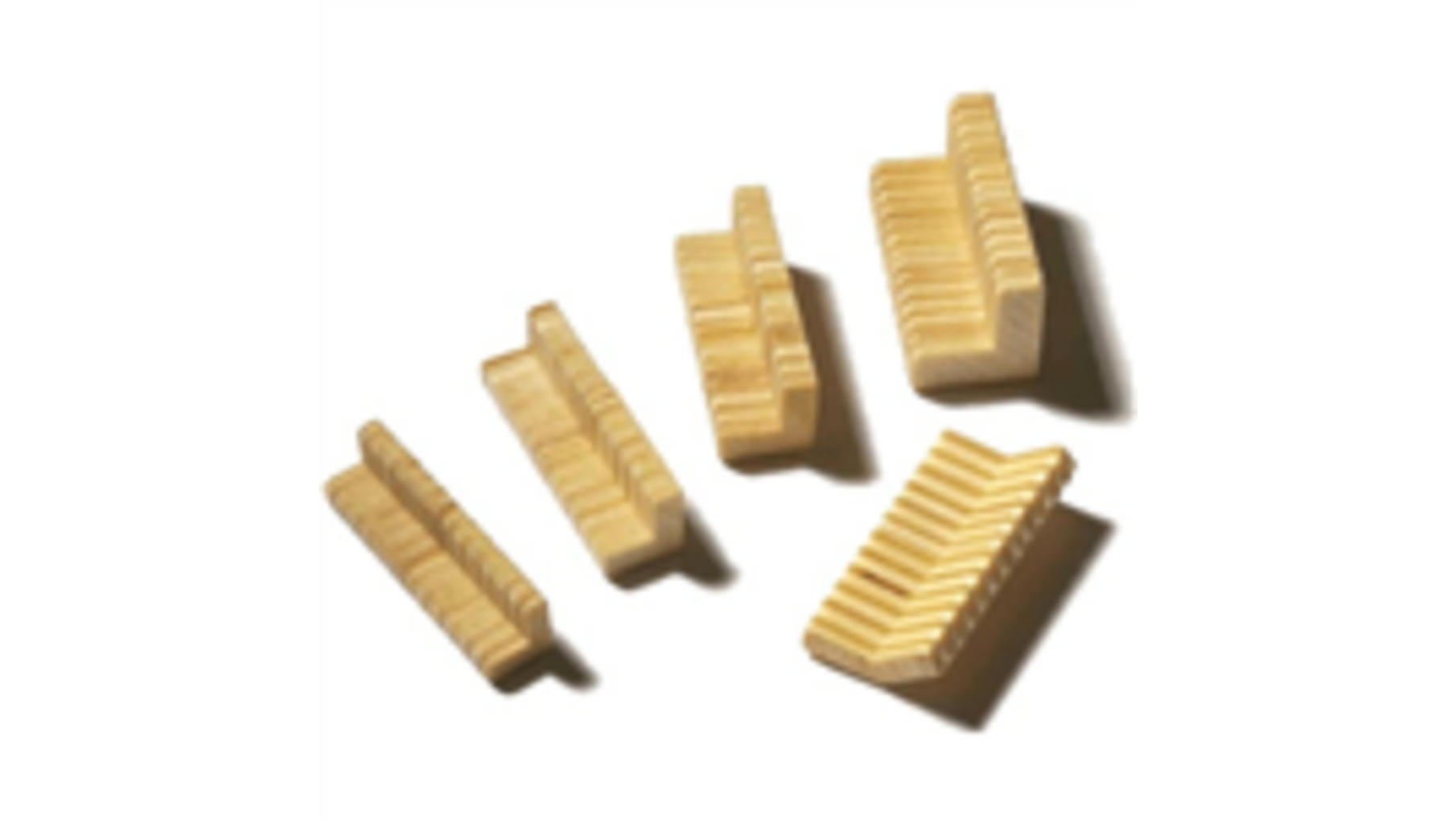 Houten verbindingshoek 5x14mm 5mm dik, per doos