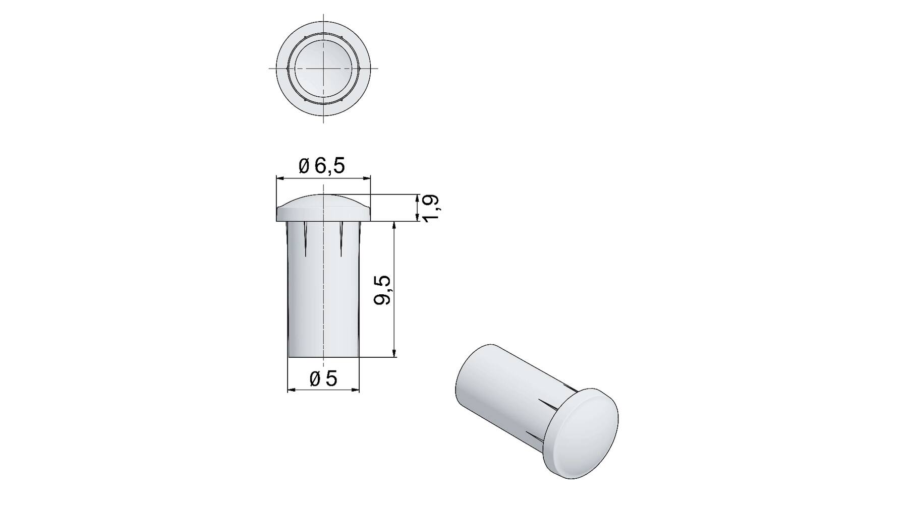 Optische indicator open/dicht voor CAPTURA