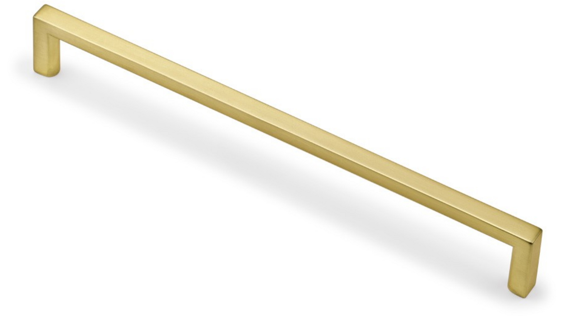 Greep BASIC mat goud 328x8x28mm, hartmaat 320mm