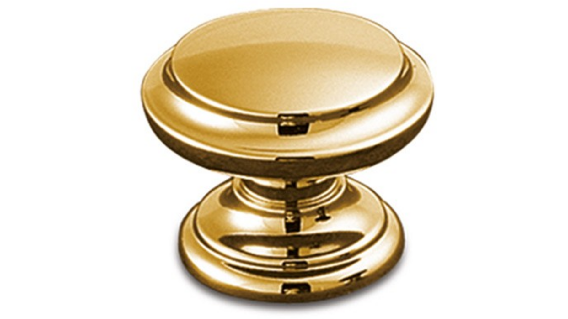 Knop METAL 846 brons geborsteld 30mm