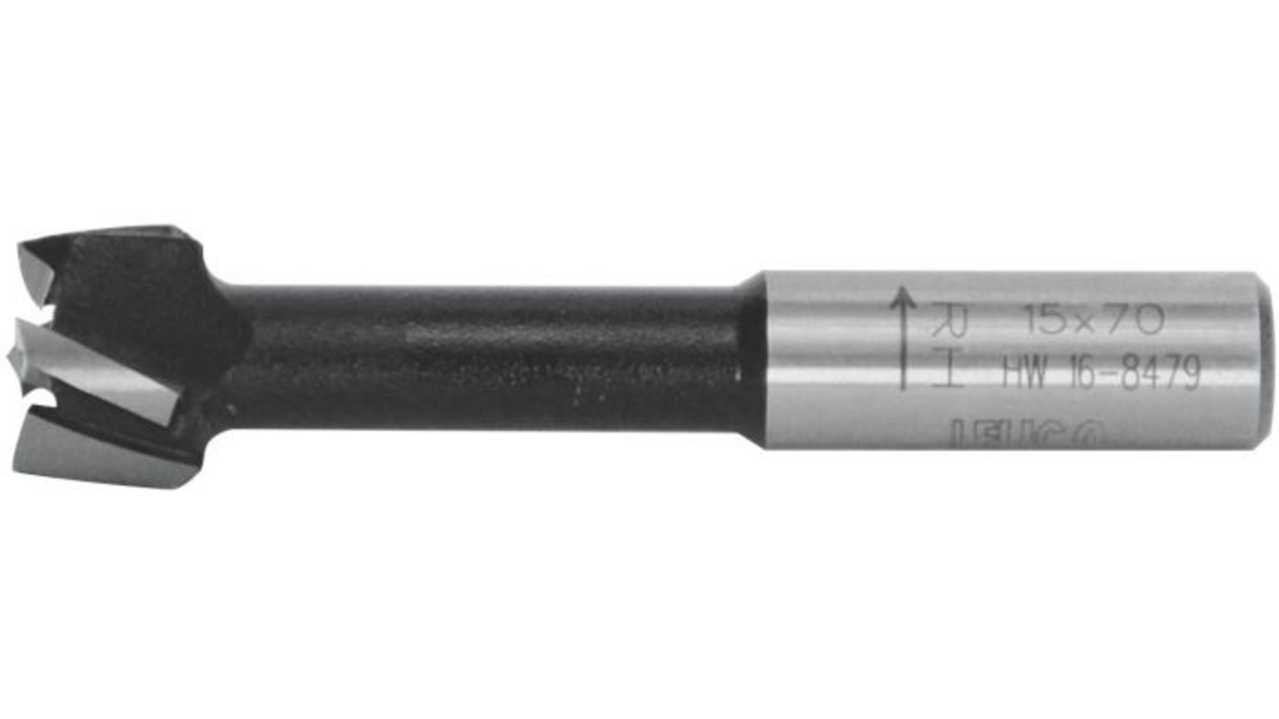 Cabineo boor ø 15mm met korte centreerpunt/HW/s10x26/gl70/rl