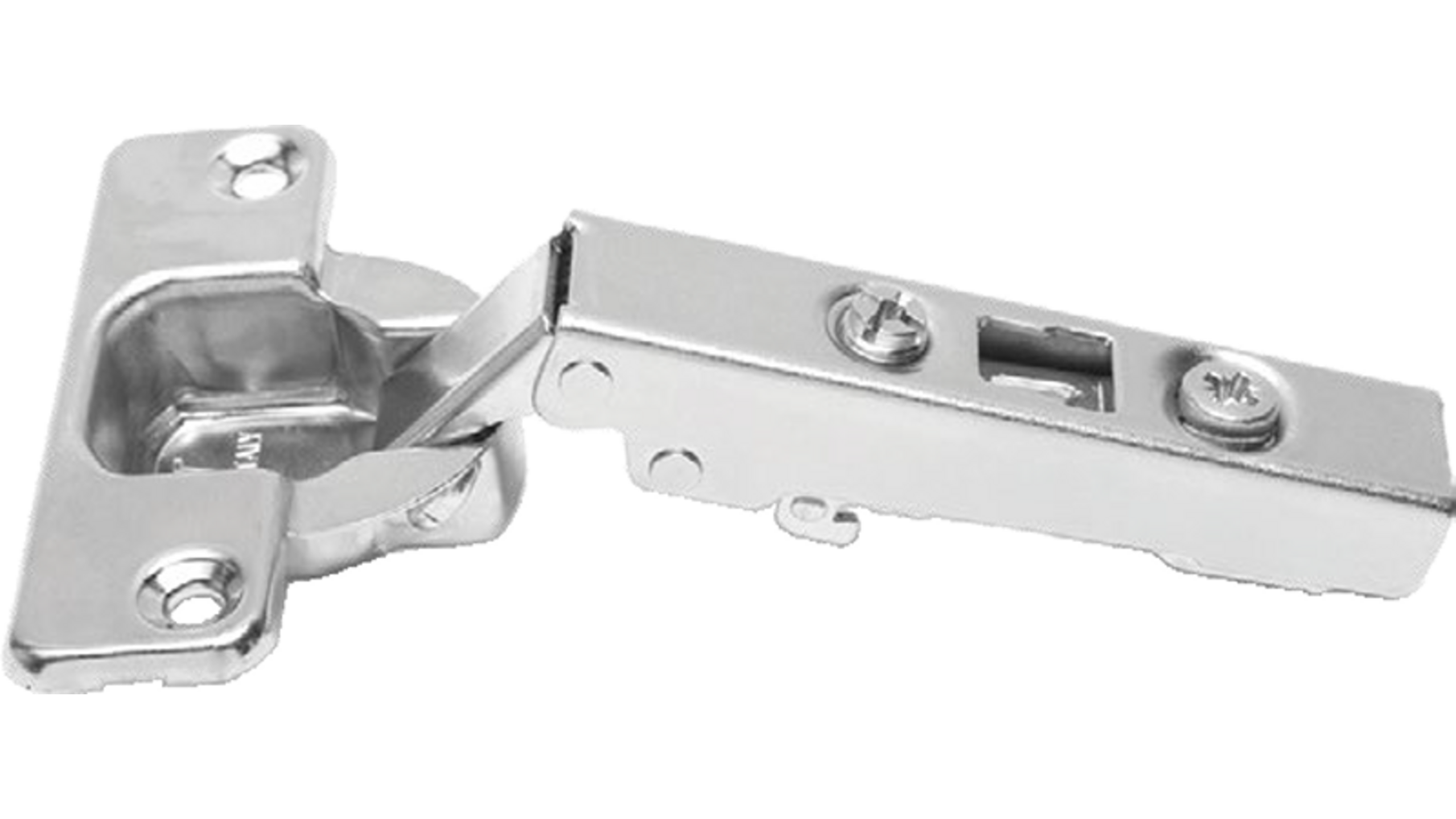 Scharnier voorslaand met 10mm duvels