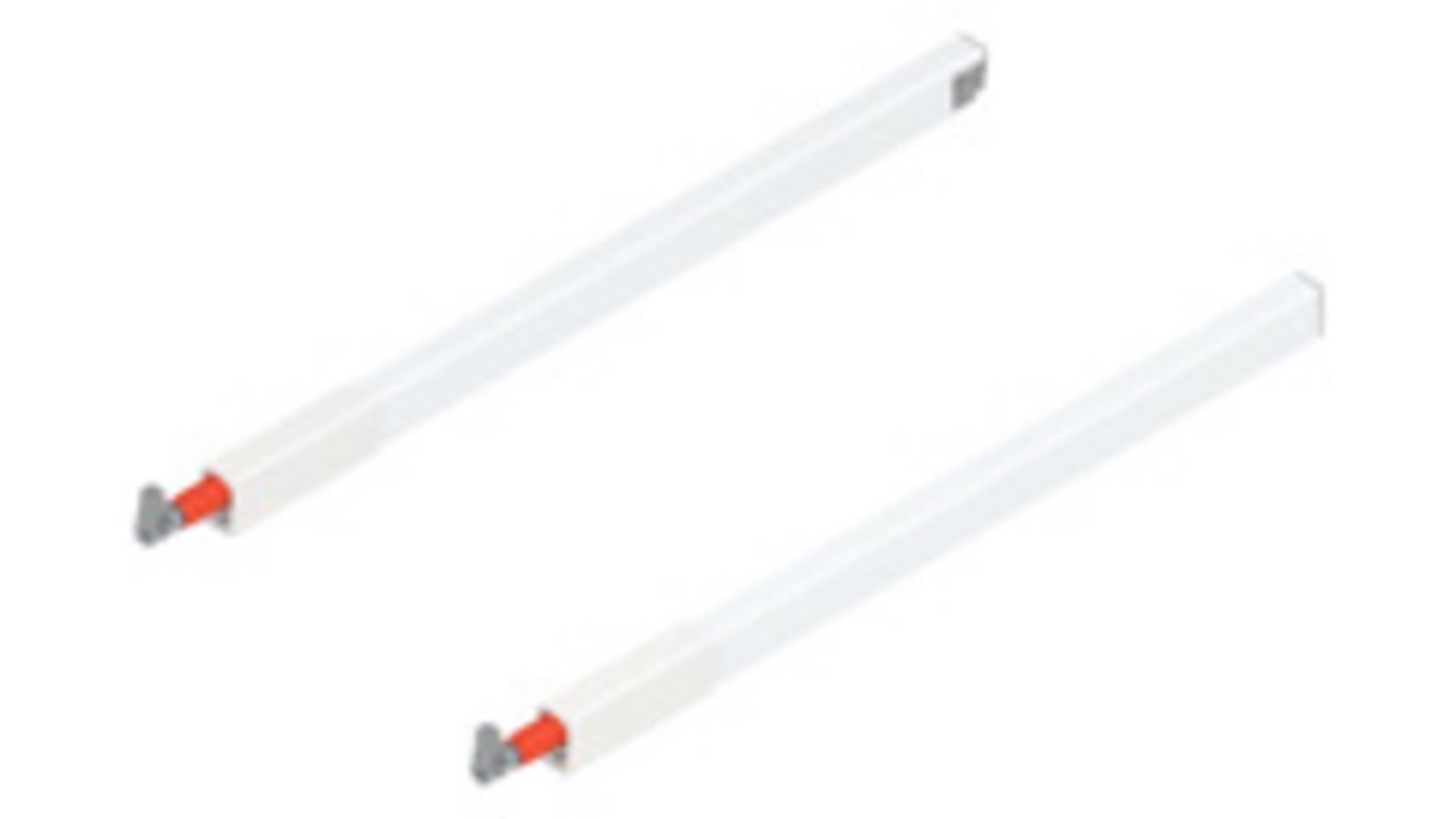 Antaro relingset, zijdewit, voor ladediepte 450mm